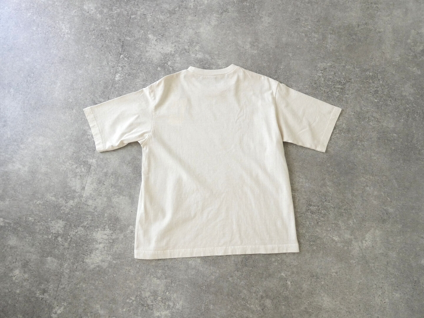 Veritecoeur(ヴェリテクール) Pigment dyeing S/S TEE　ピグメントダイ半袖Tシャツの商品画像11