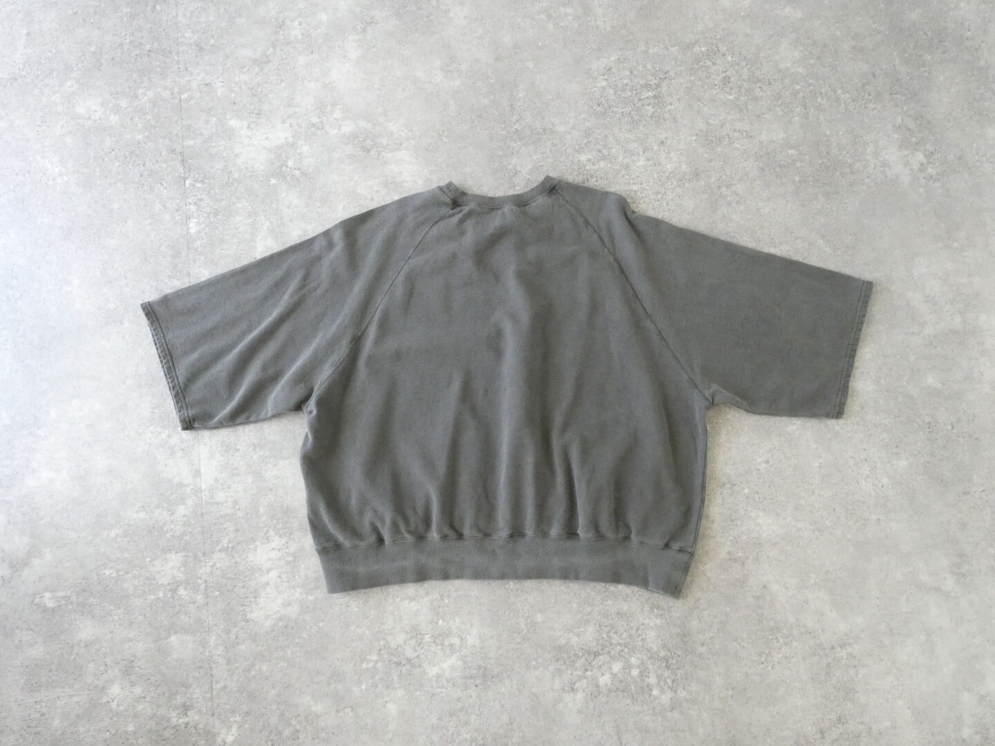 Veritecoeur(ヴェリテクール) Pigment dyeing ピグメントダイミニ裏毛プルオーバーの商品画像12