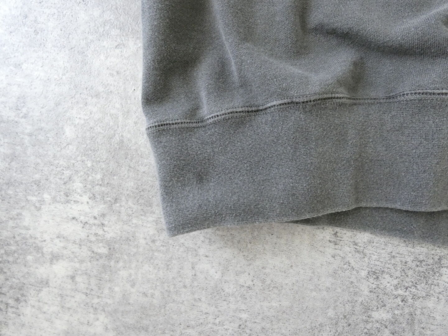 Veritecoeur(ヴェリテクール) Pigment dyeing ピグメントダイミニ裏毛プルオーバーの商品画像21