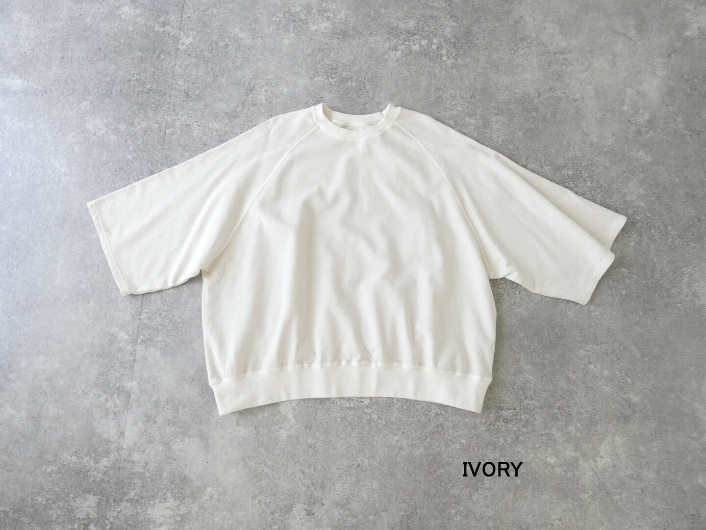 Veritecoeur(ヴェリテクール) Pigment dyeing ピグメントダイミニ裏毛プルオーバーの商品画像28