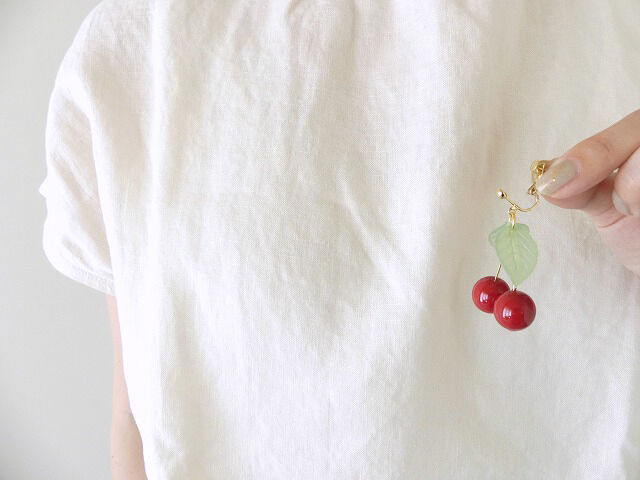Dot and Stripes　CHILD　WOMAN(ドットアンドストライプスチャイルドウーマン) チェリーモチーフイヤリングの商品画像7