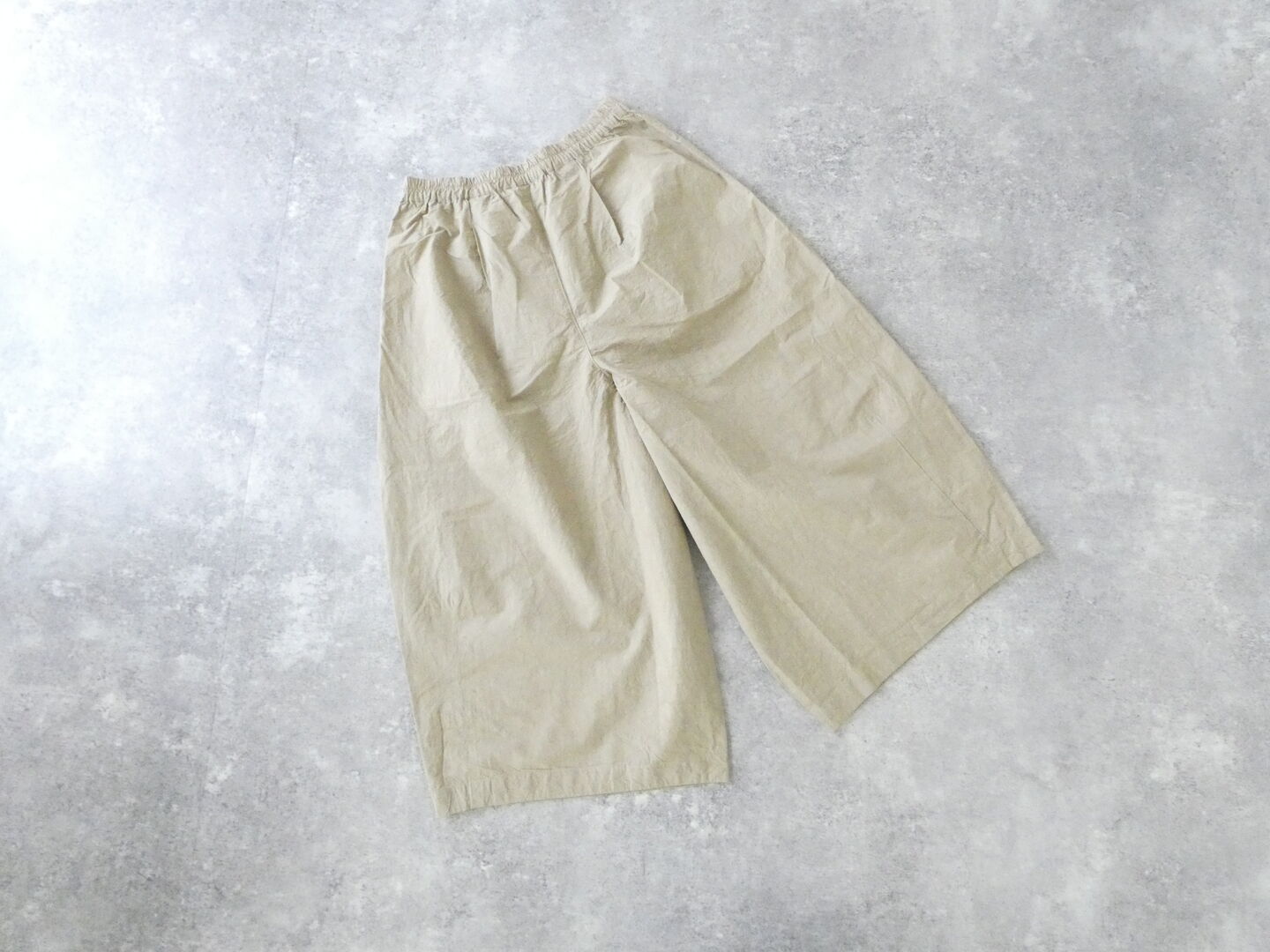 Hands of creation(ハンズオブクリエイション) コットンリネンタイプライターfanage2タックキュロットパンツの商品画像29