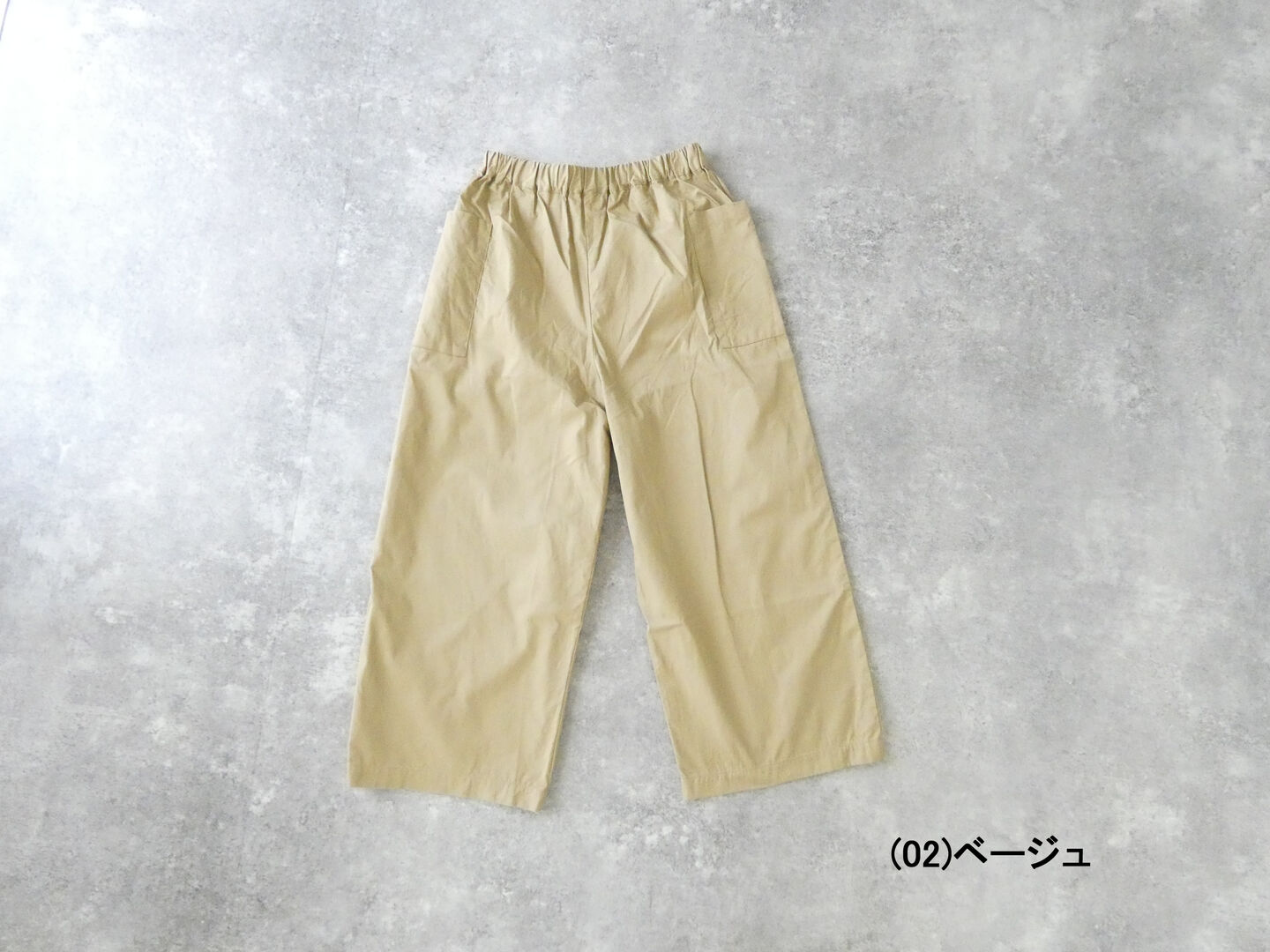 ina(イナ) 天日干し風ヴィンテージワッシャーツイルウエストゴムポケットパンツの商品画像12