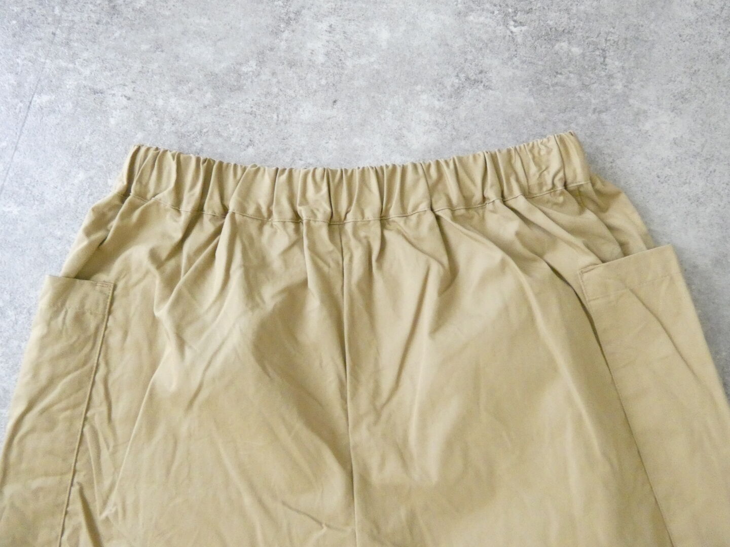 ina(イナ) 天日干し風ヴィンテージワッシャーツイルウエストゴムポケットパンツの商品画像19