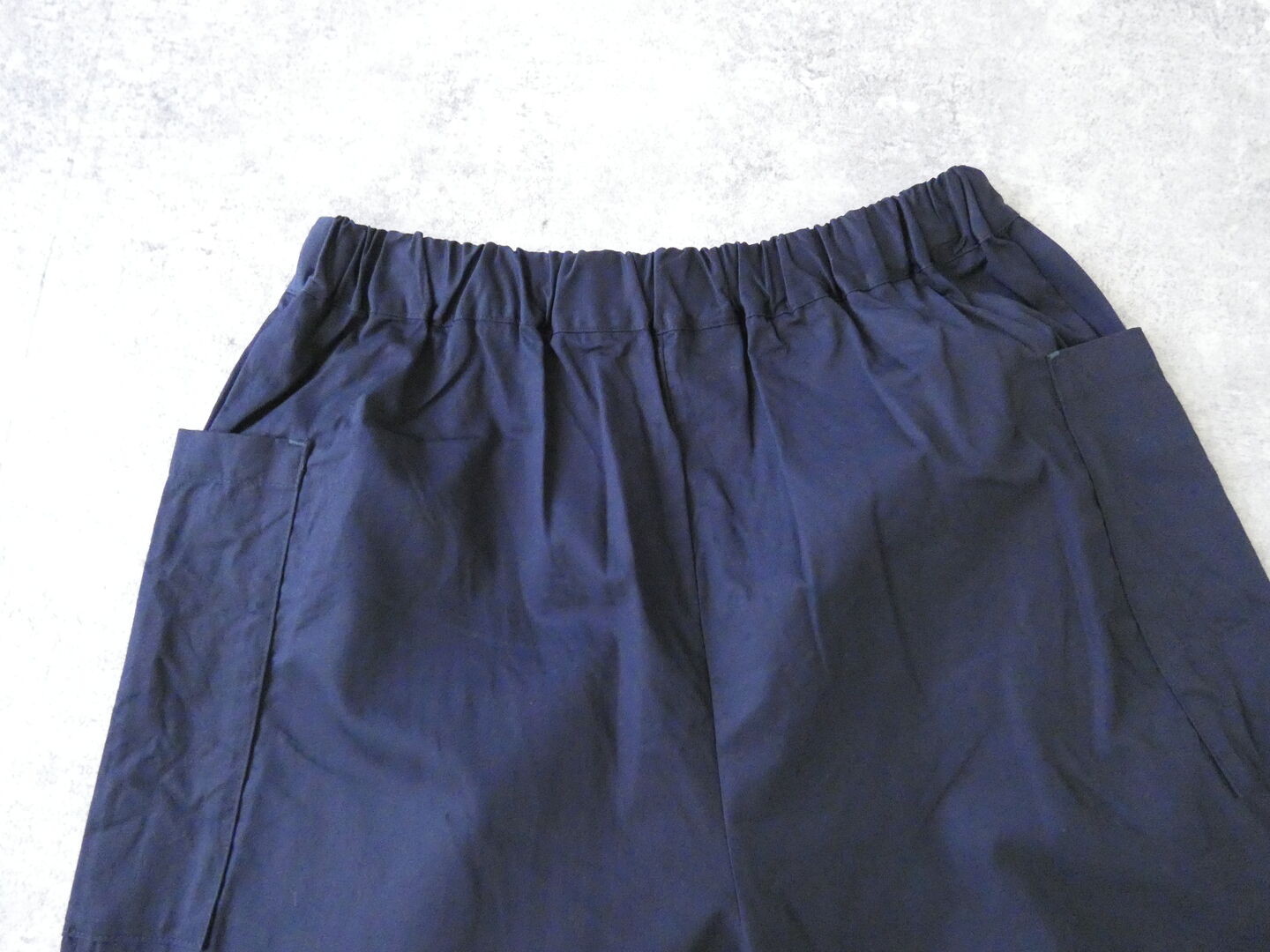 ina(イナ) 天日干し風ヴィンテージワッシャーツイルウエストゴムポケットパンツの商品画像33