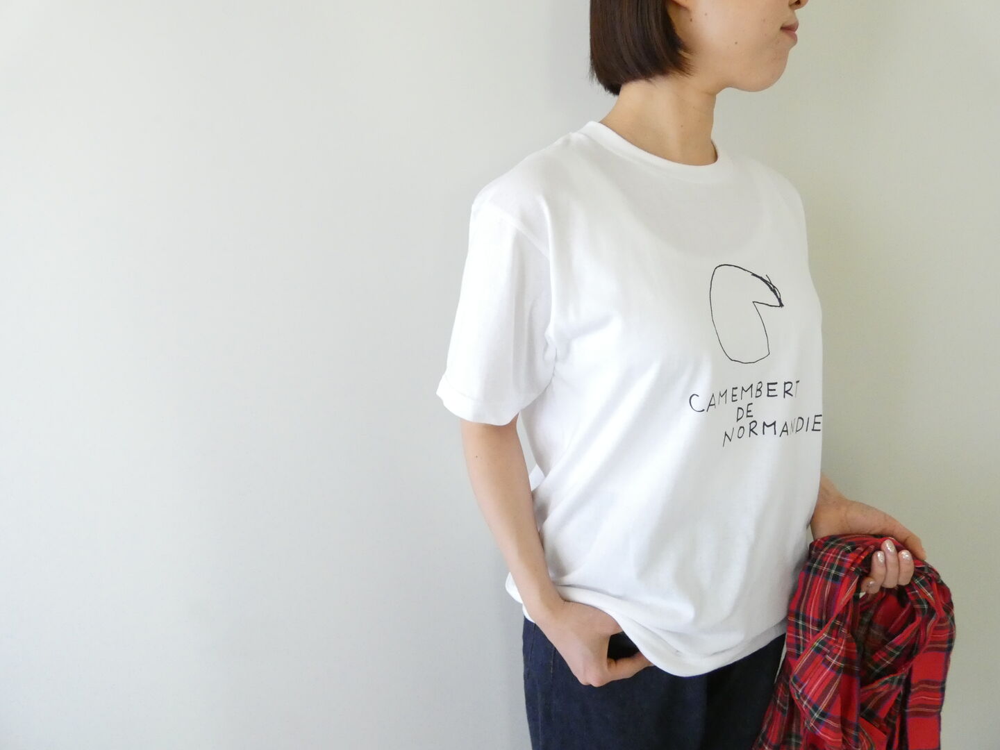 CLASKA(クラスカ) Tシャツ  sept septième （セット・セッティエーム）カマンベールチーズの商品画像1