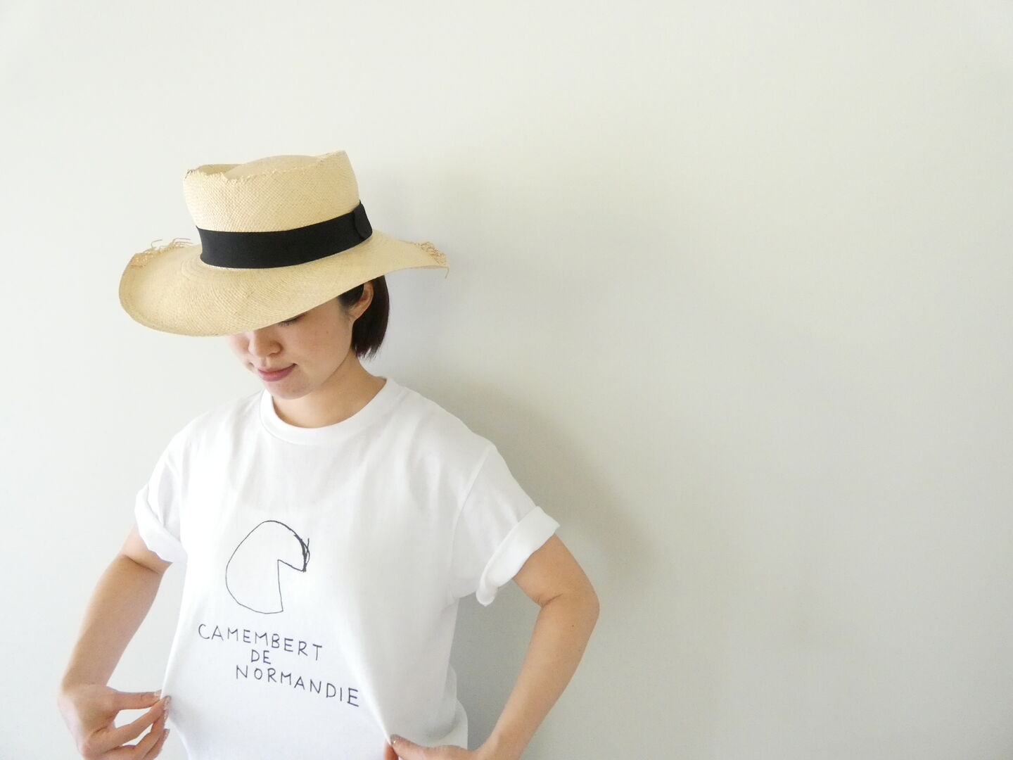 CLASKA(クラスカ) Tシャツ  sept septième （セット・セッティエーム）カマンベールチーズの商品画像2