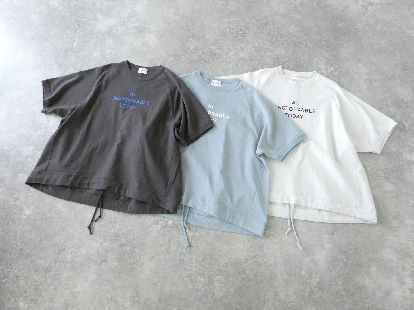 BLUE LAKE MARKET(ブルーレイクマーケット) アメリカンドライ天竺ドロストプリントプルオーバーの商品画像3