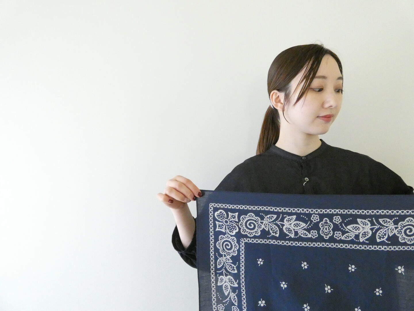 KAPITAL(キャピタル) fastcolor セルビッチバンダナ エスカルゴフラワーの商品画像4