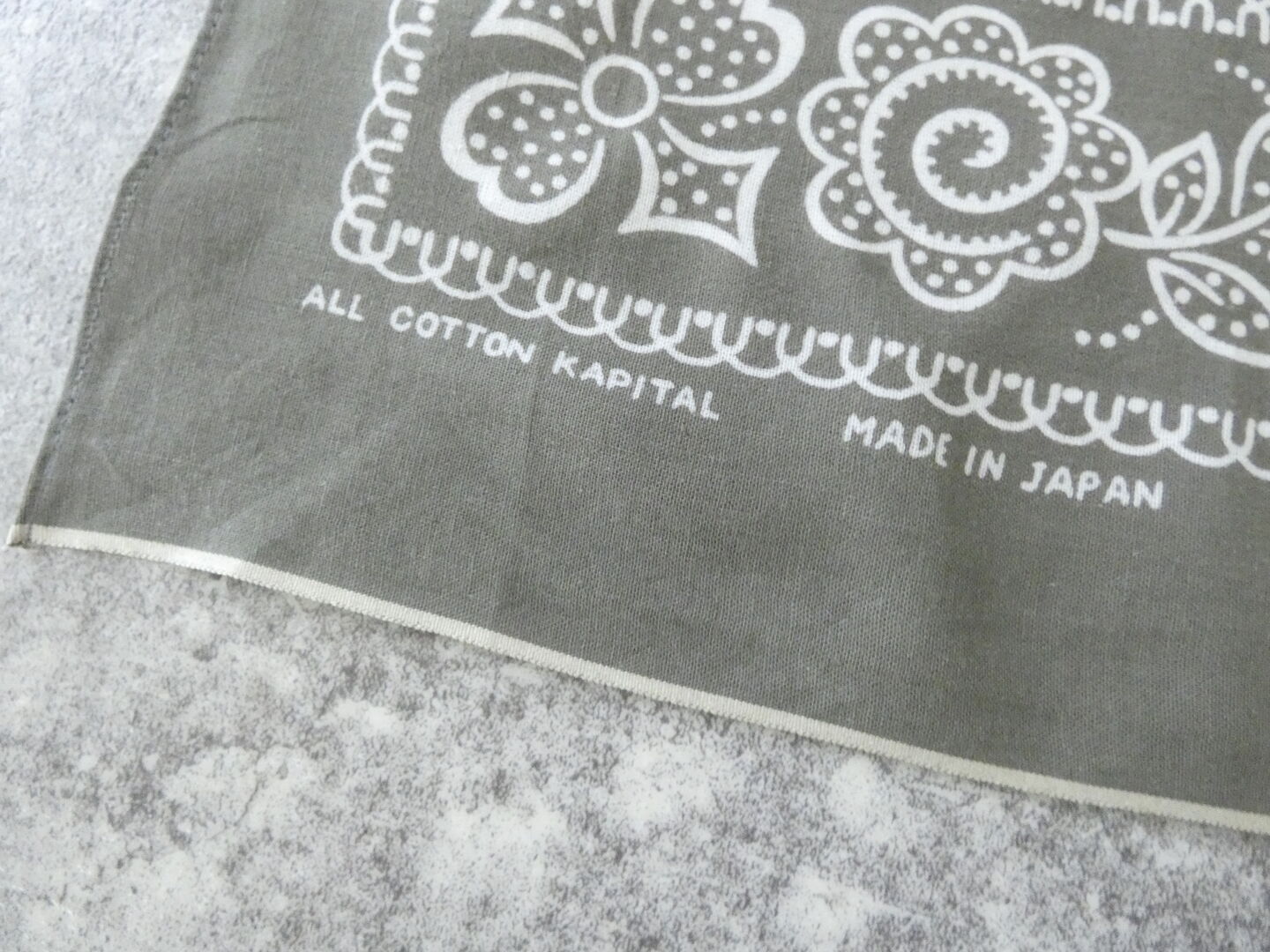 KAPITAL(キャピタル) fastcolor セルビッチバンダナ エスカルゴフラワーの商品画像59