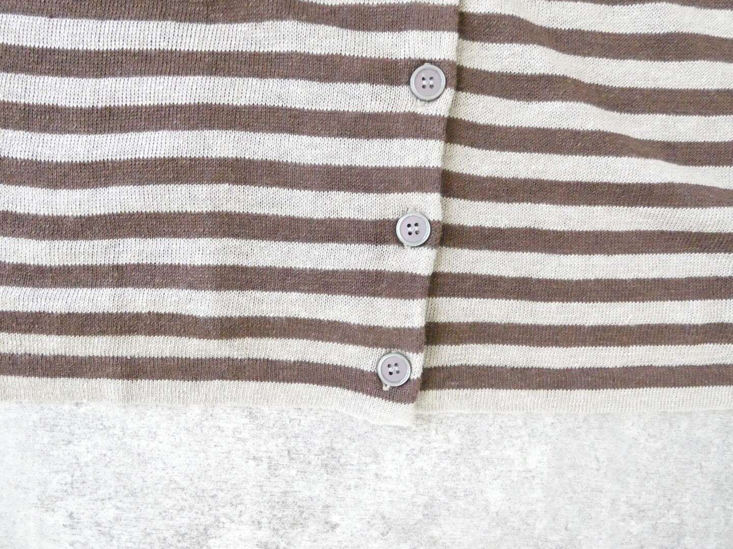 mao made(マオメイド) UVリネンニット 2WAYハーフスリーブカーディガンの商品画像33