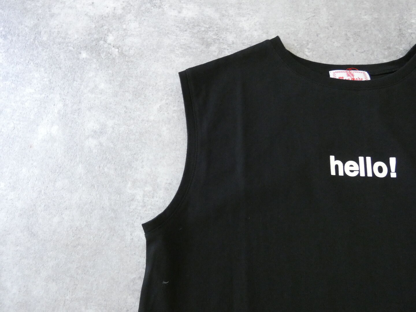 mao made(マオメイド) きれいめ天竺プリントT helloプリントタンクの商品画像44
