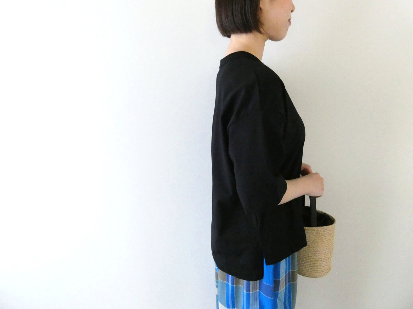 mao made(マオメイド) きれいめ天竺プリント Hai TEEの商品画像5