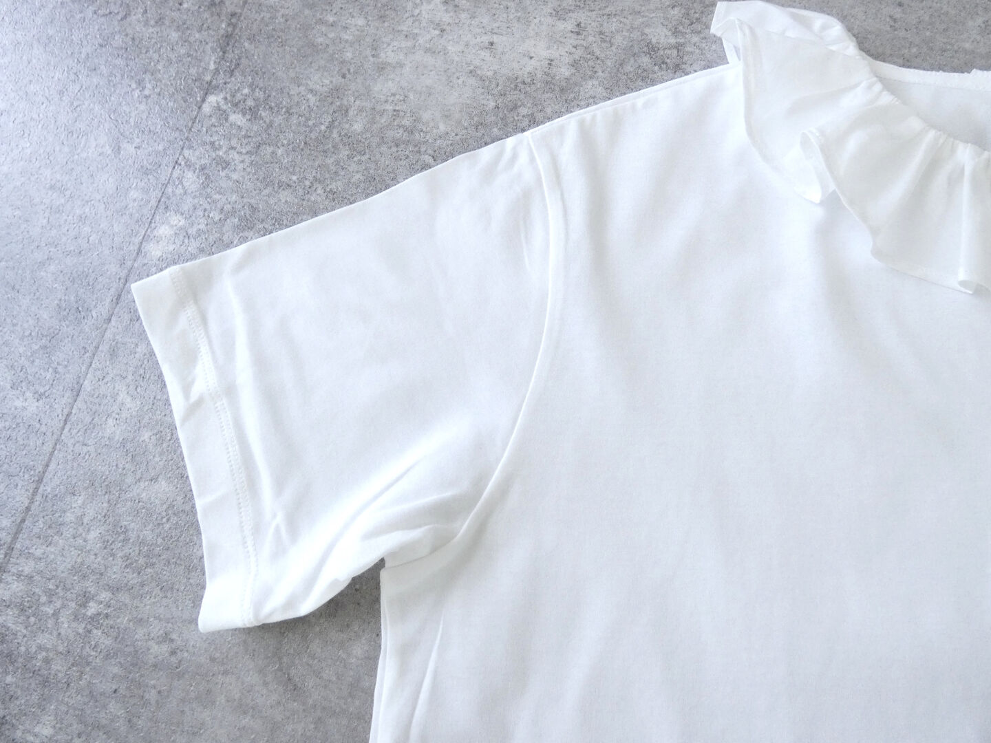 mizuiro ind(ミズイロインド) frill collar skipper T shirt　フリルカラースキッパーTシャツの商品画像31