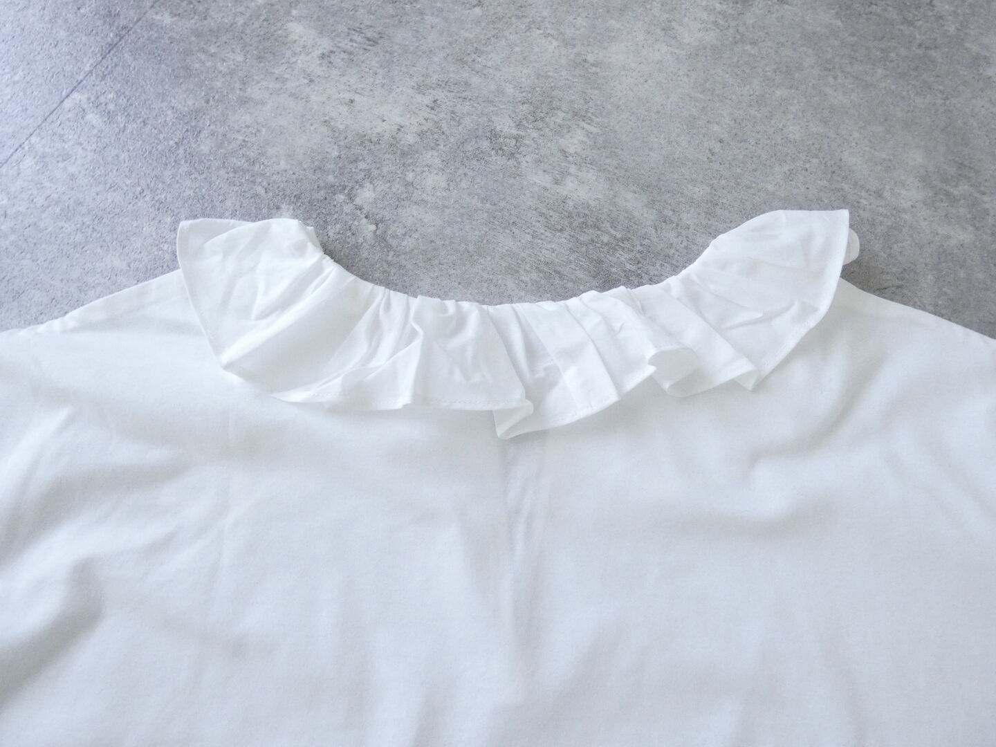 mizuiro ind(ミズイロインド) frill collar skipper T shirt　フリルカラースキッパーTシャツの商品画像33