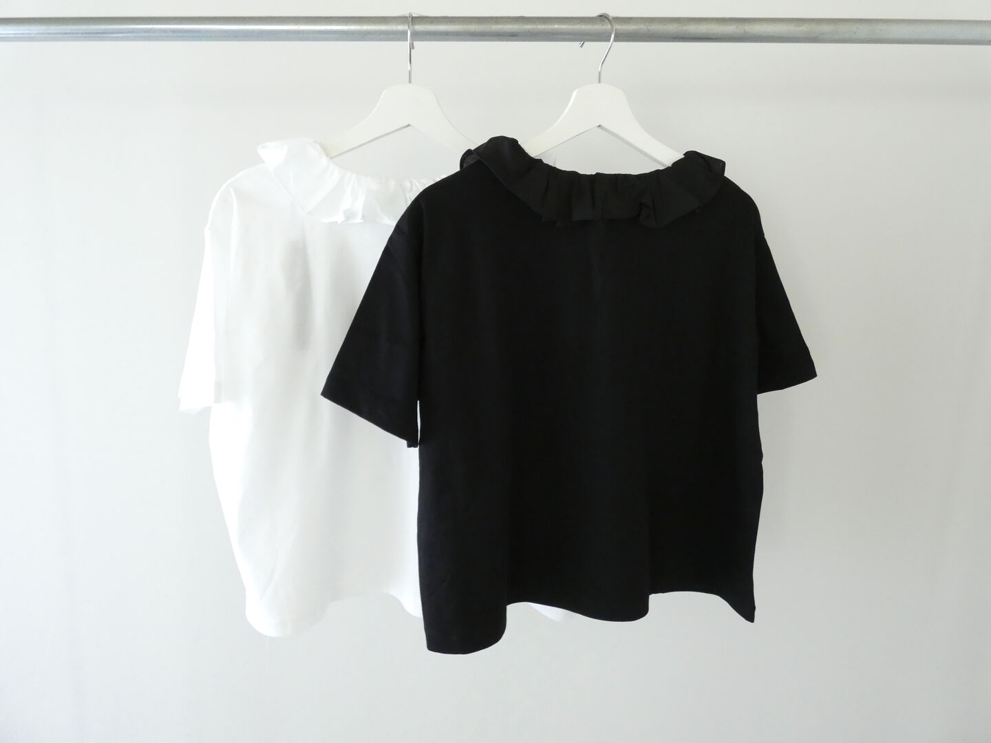 mizuiro ind(ミズイロインド) frill collar skipper T shirt　フリルカラースキッパーTシャツの商品画像9