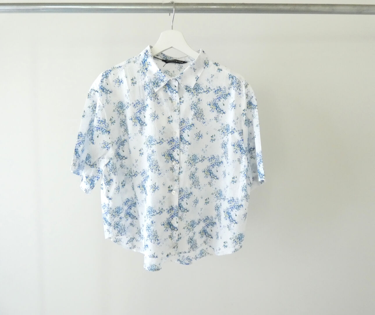 mizuiro ind(ミズイロインド) flower print half shirt フラワープリント半袖シャツの商品画像10
