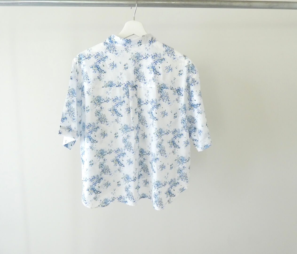 mizuiro ind(ミズイロインド) flower print half shirt フラワープリント半袖シャツの商品画像11