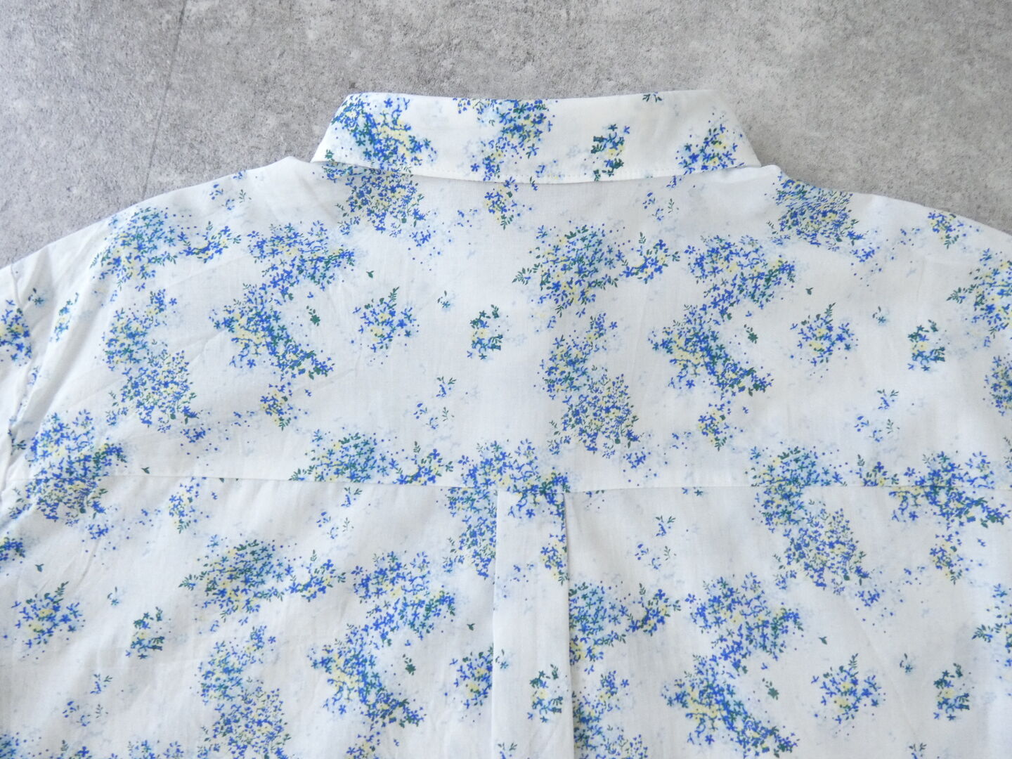 mizuiro ind(ミズイロインド) flower print half shirt フラワープリント半袖シャツの商品画像20