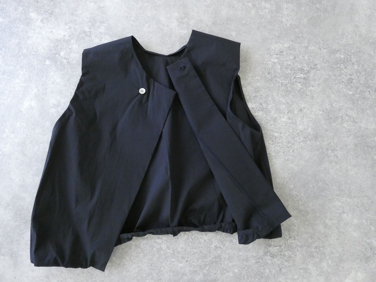 mizuiro ind(ミズイロインド) ballon hem N/S P/O バルーンヘムノースリーブプルオーバーの商品画像10