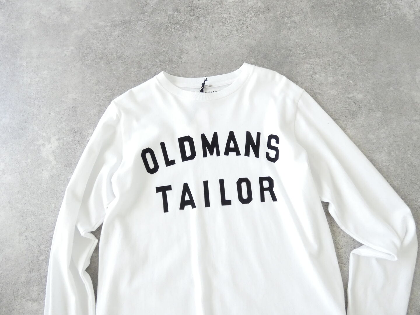 R&D.M.Co-(オールドマンズテーラー) OMT FLOCKY PRINT CREW L/S TEEの商品画像21