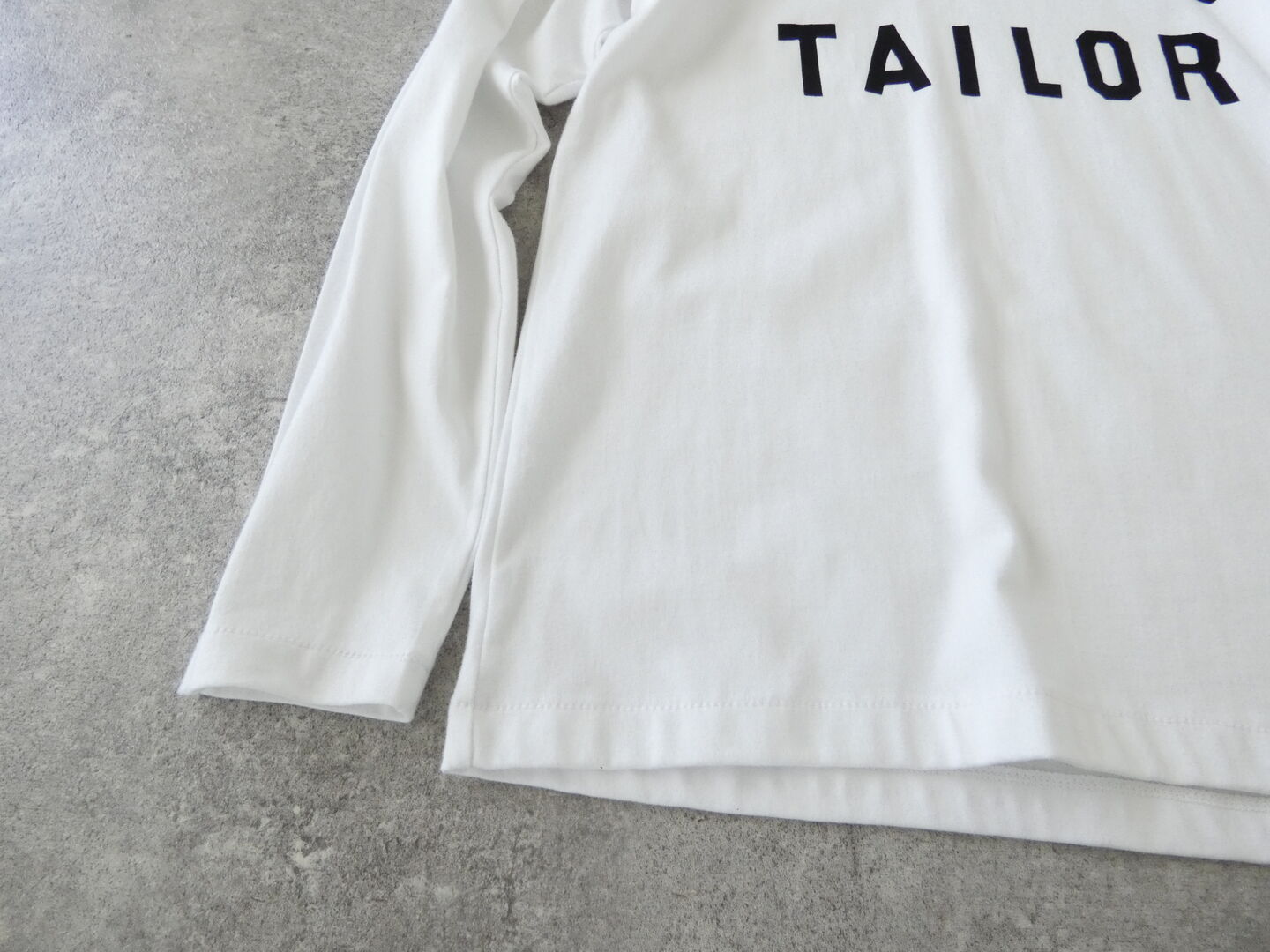 R&D.M.Co-(オールドマンズテーラー) OMT FLOCKY PRINT CREW L/S TEEの商品画像24