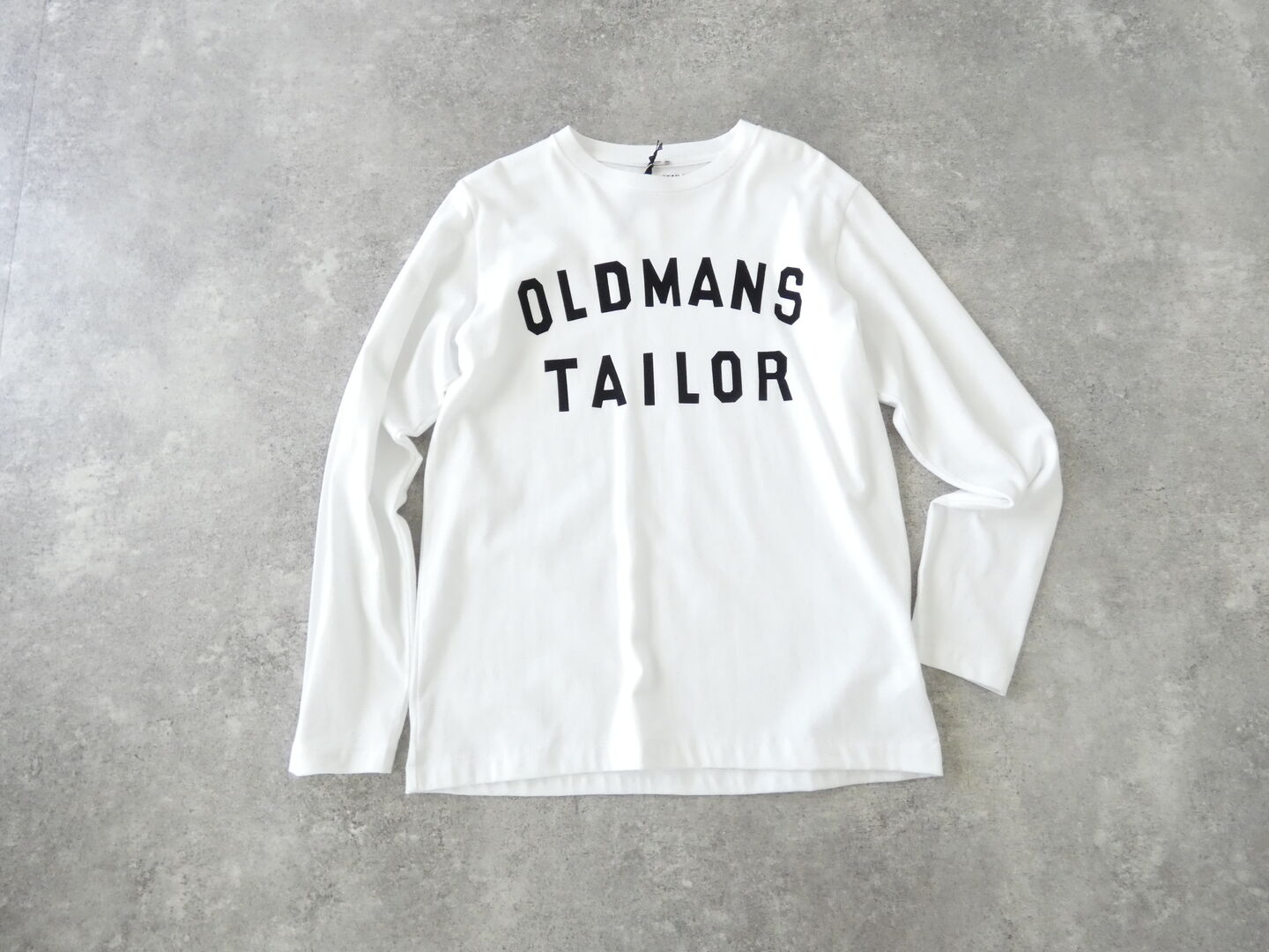 R&D.M.Co-(オールドマンズテーラー) OMT FLOCKY PRINT CREW L/S TEEの商品画像3