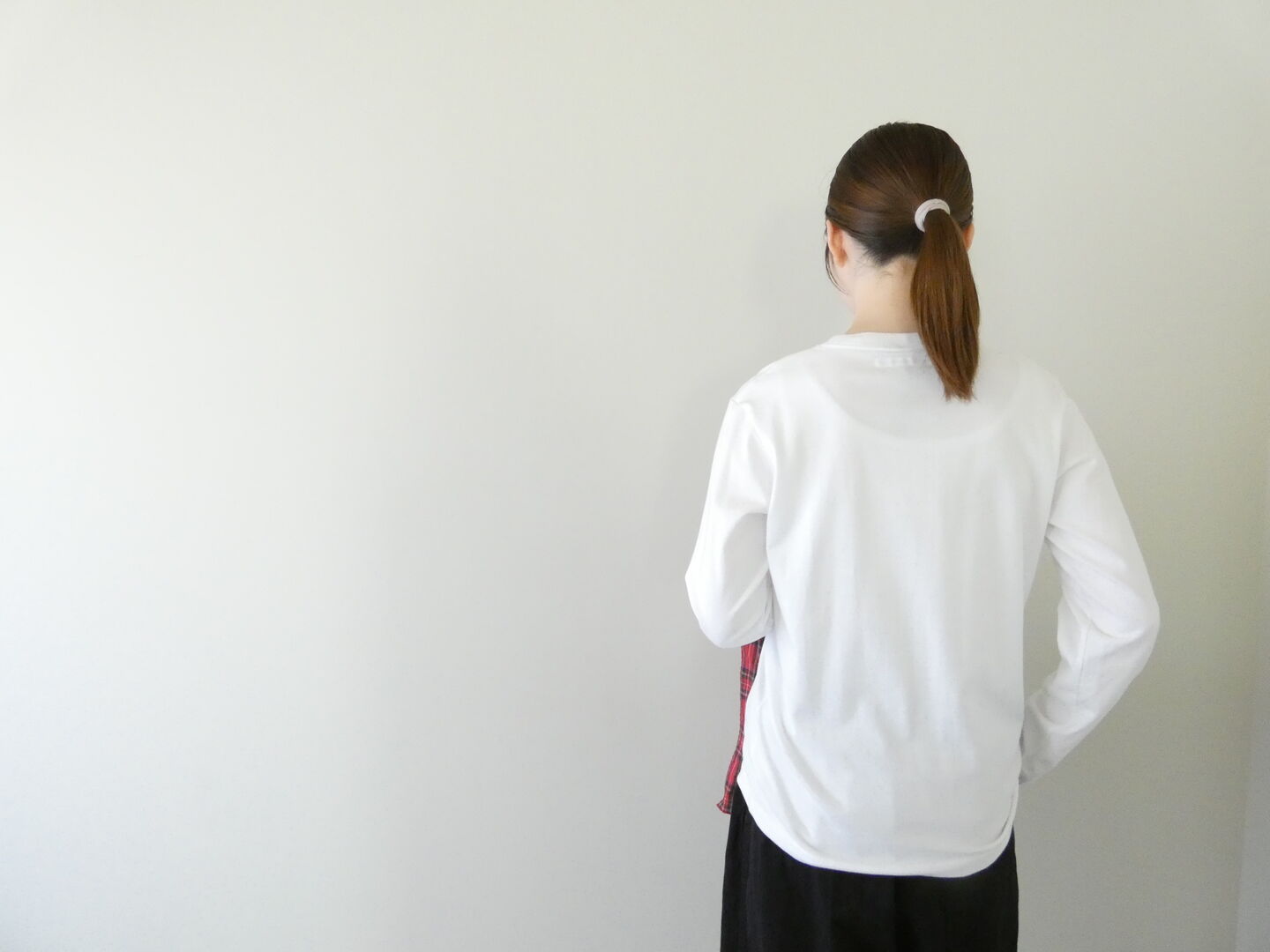 R&D.M.Co-(オールドマンズテーラー) OMT FLOCKY PRINT CREW L/S TEEの商品画像8
