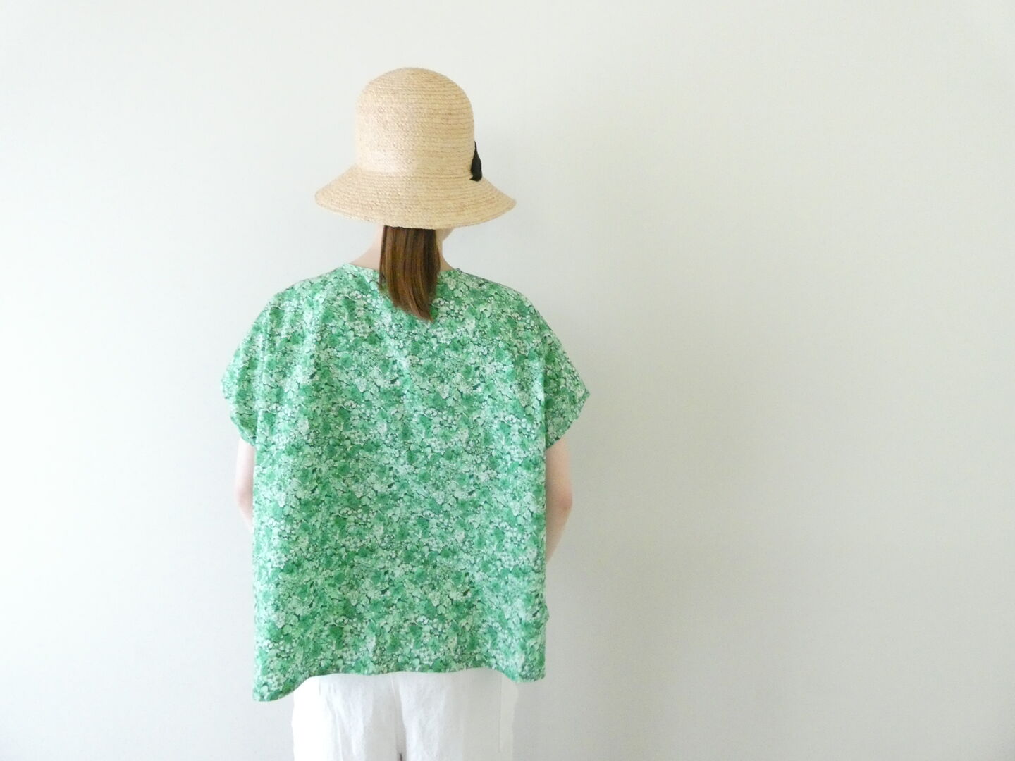 R&D.M.Co-(オールドマンズテーラー) TYPEWRITER WILD BERRY FLORAL PULLOVER BAGGY BLOUSEの商品画像9
