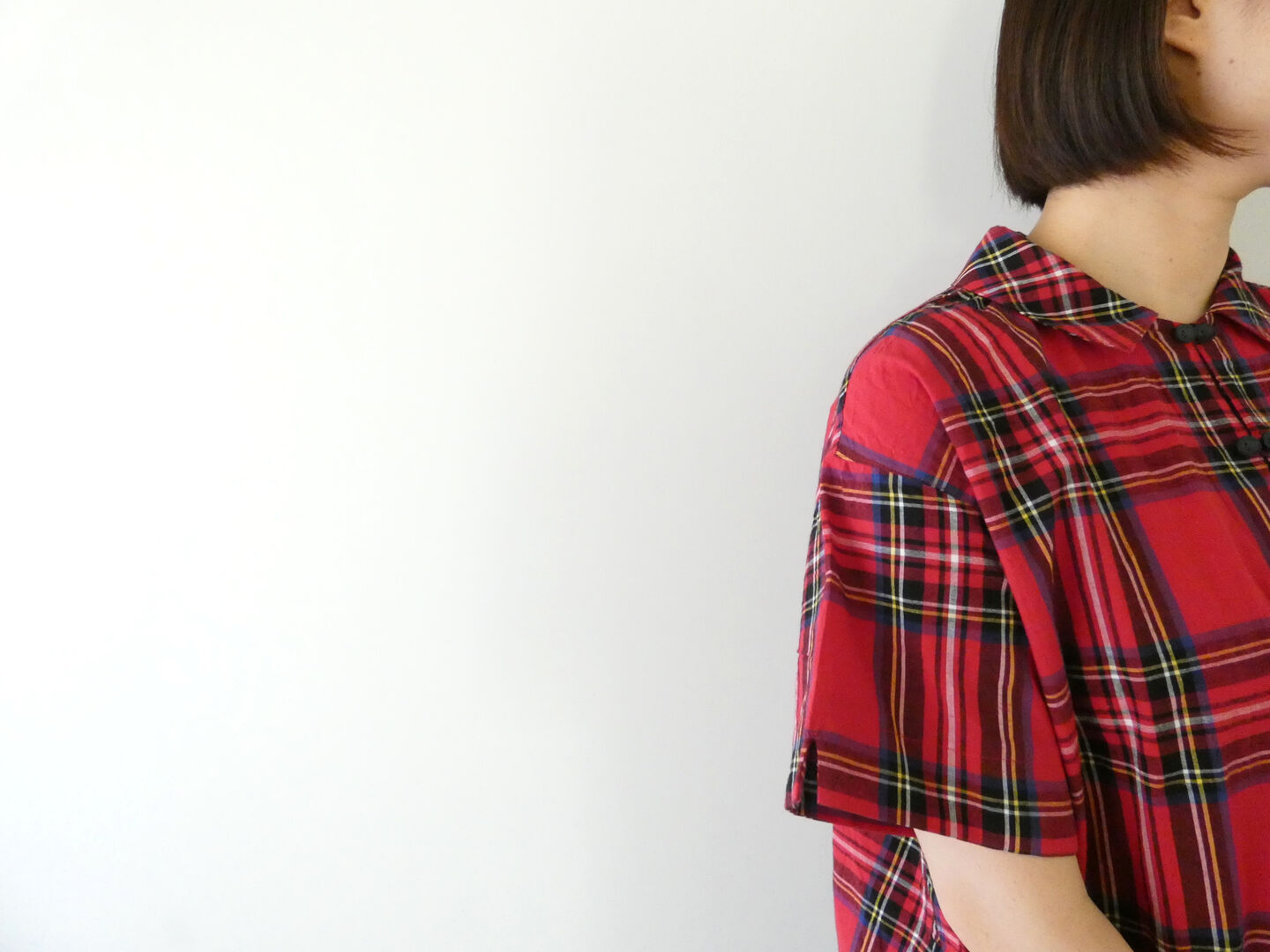 Sarahwear(サラウェア) 双子ボタンスキッパータータンチェックシャツの商品画像21