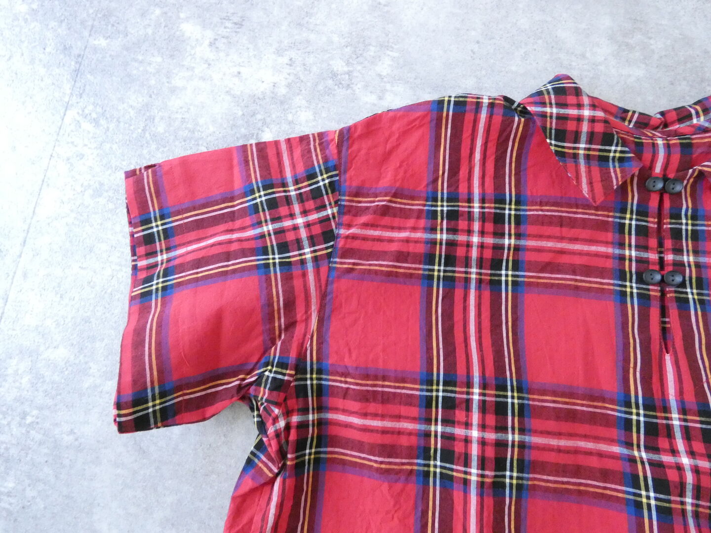 Sarahwear(サラウェア) 双子ボタンスキッパータータンチェックシャツの商品画像24