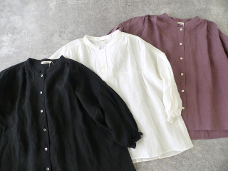 SSC リネンスタンド衿前開きブラウスの商品画像23