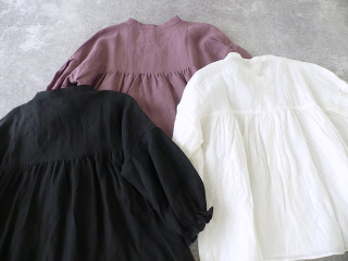 SSC リネンスタンド衿前開きブラウスの商品画像35