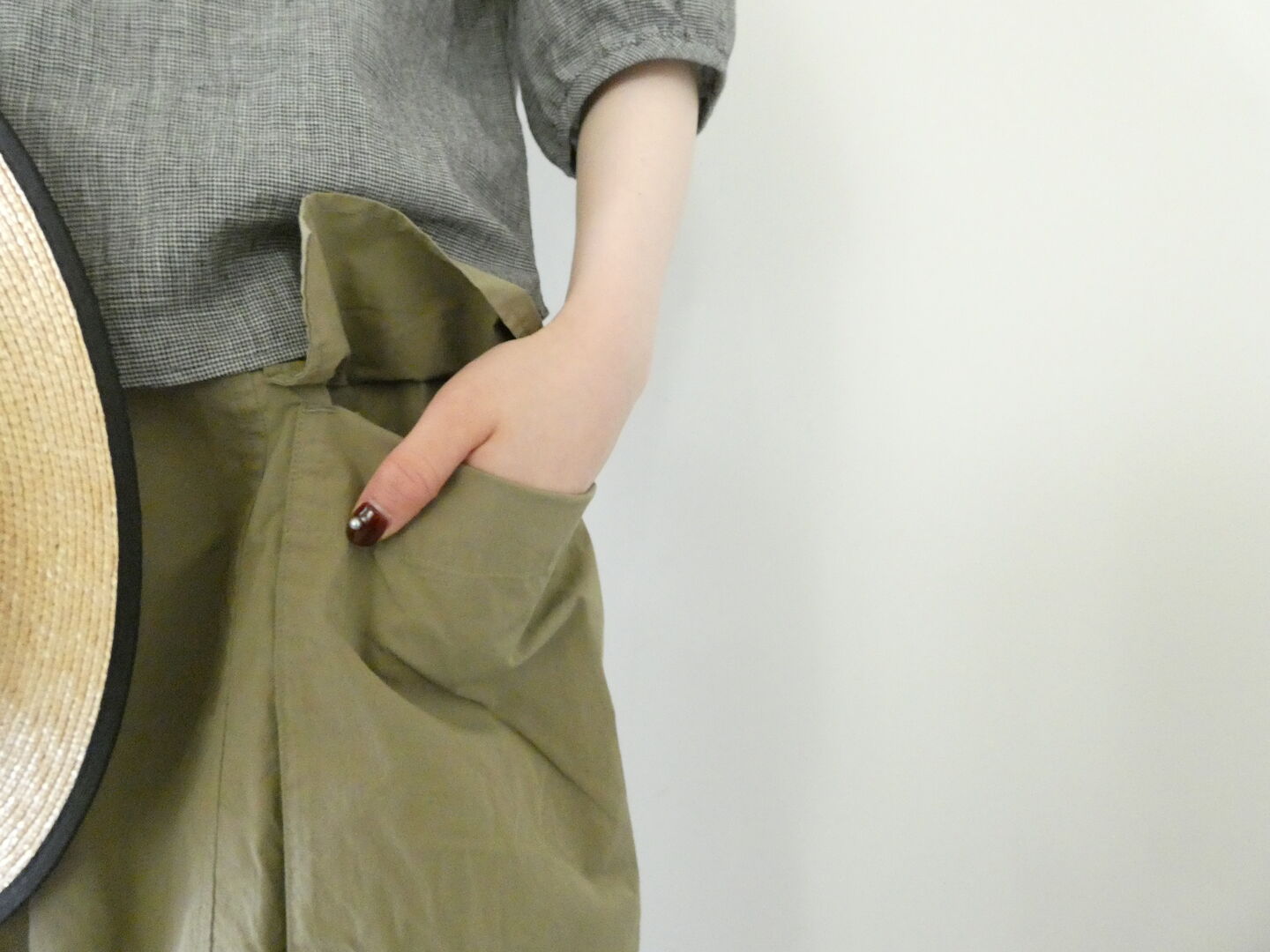 TANG(タング) 綿麻ダンプワッシャーカーゴパンツの商品画像4