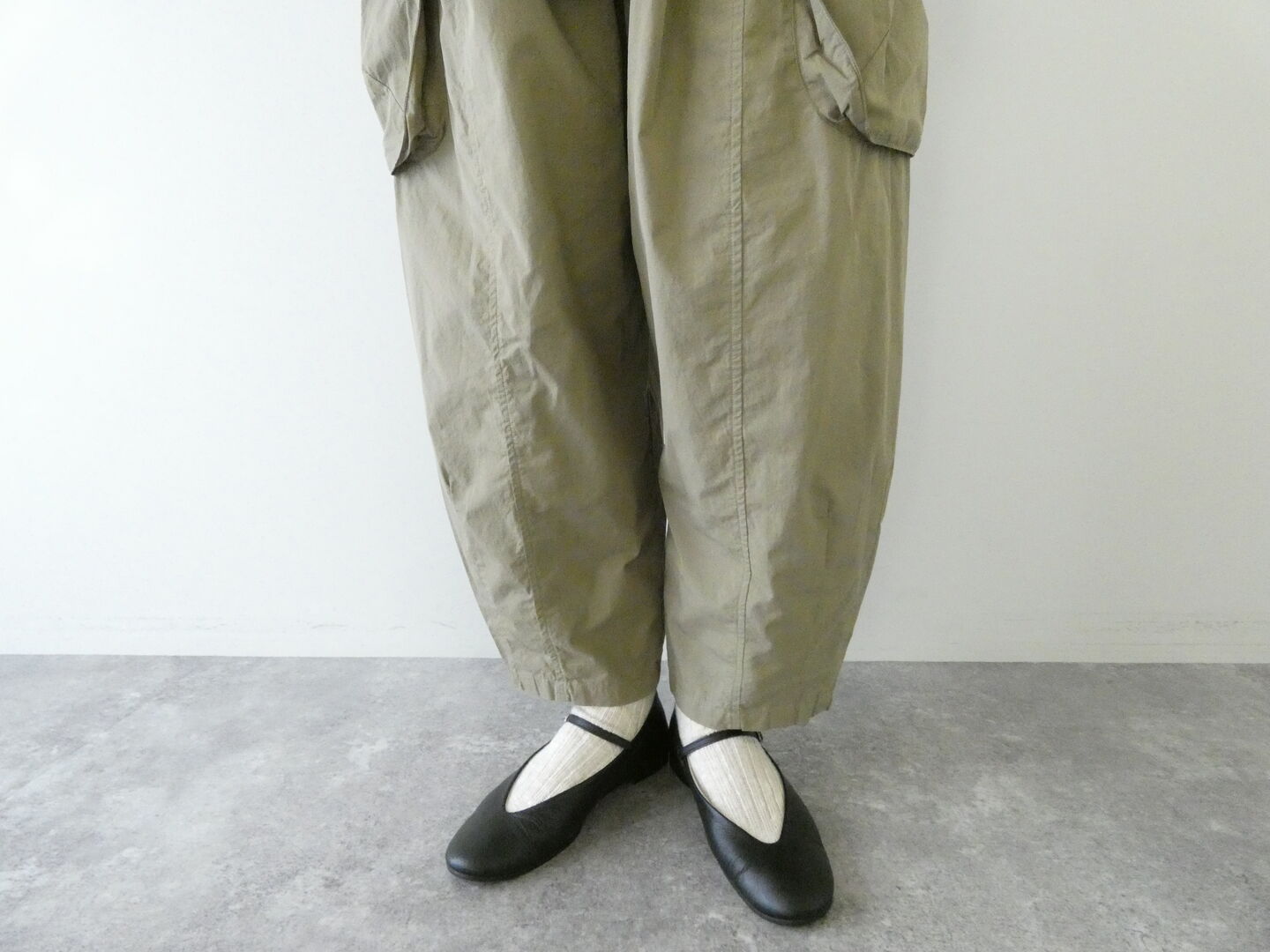 TANG(タング) 綿麻ダンプワッシャーカーゴパンツの商品画像5