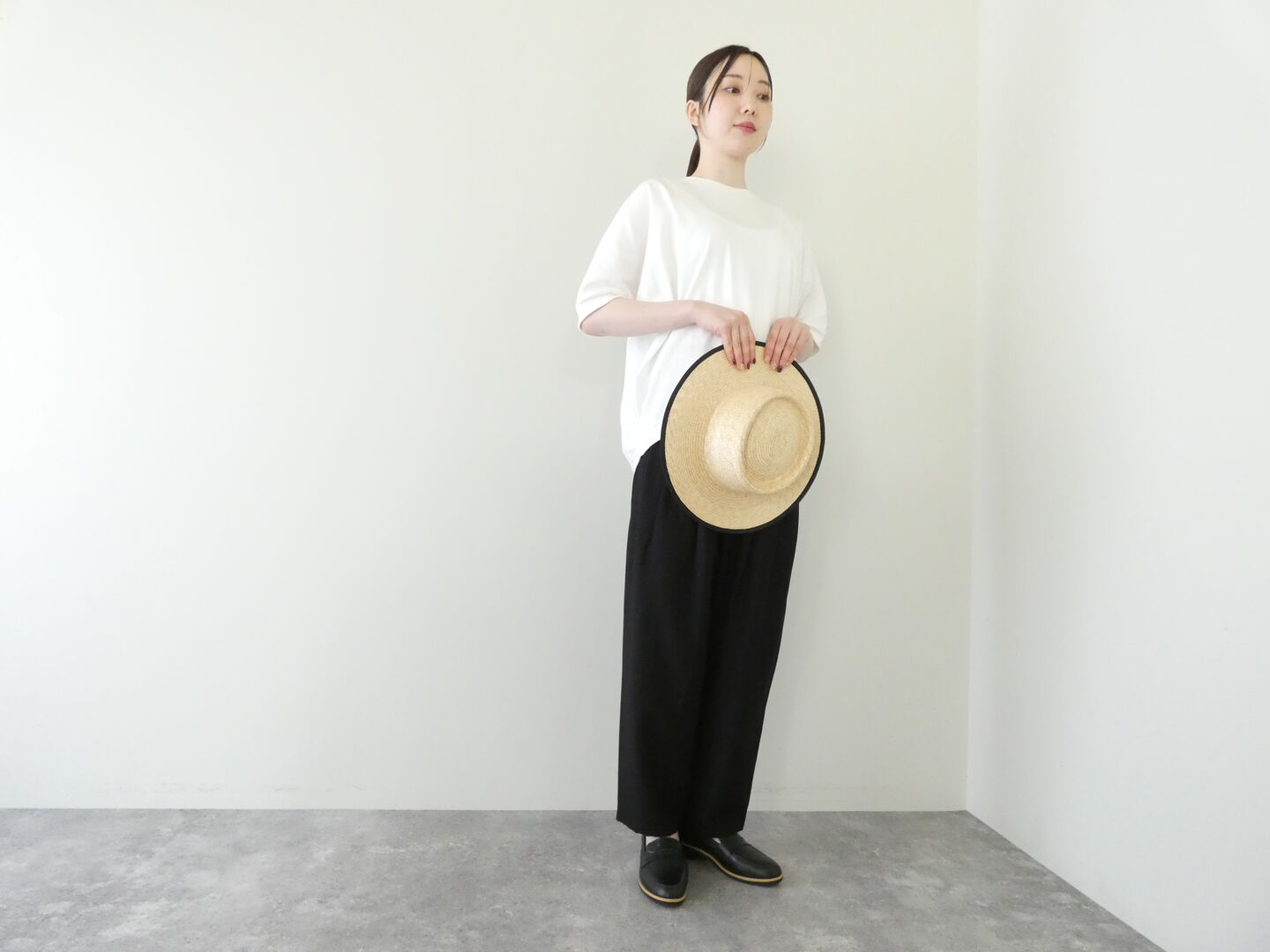 TRAVAIL MANUEL(トラバイユマニュアル) ヴィンテージツイル4タックジョッパーズの商品画像1