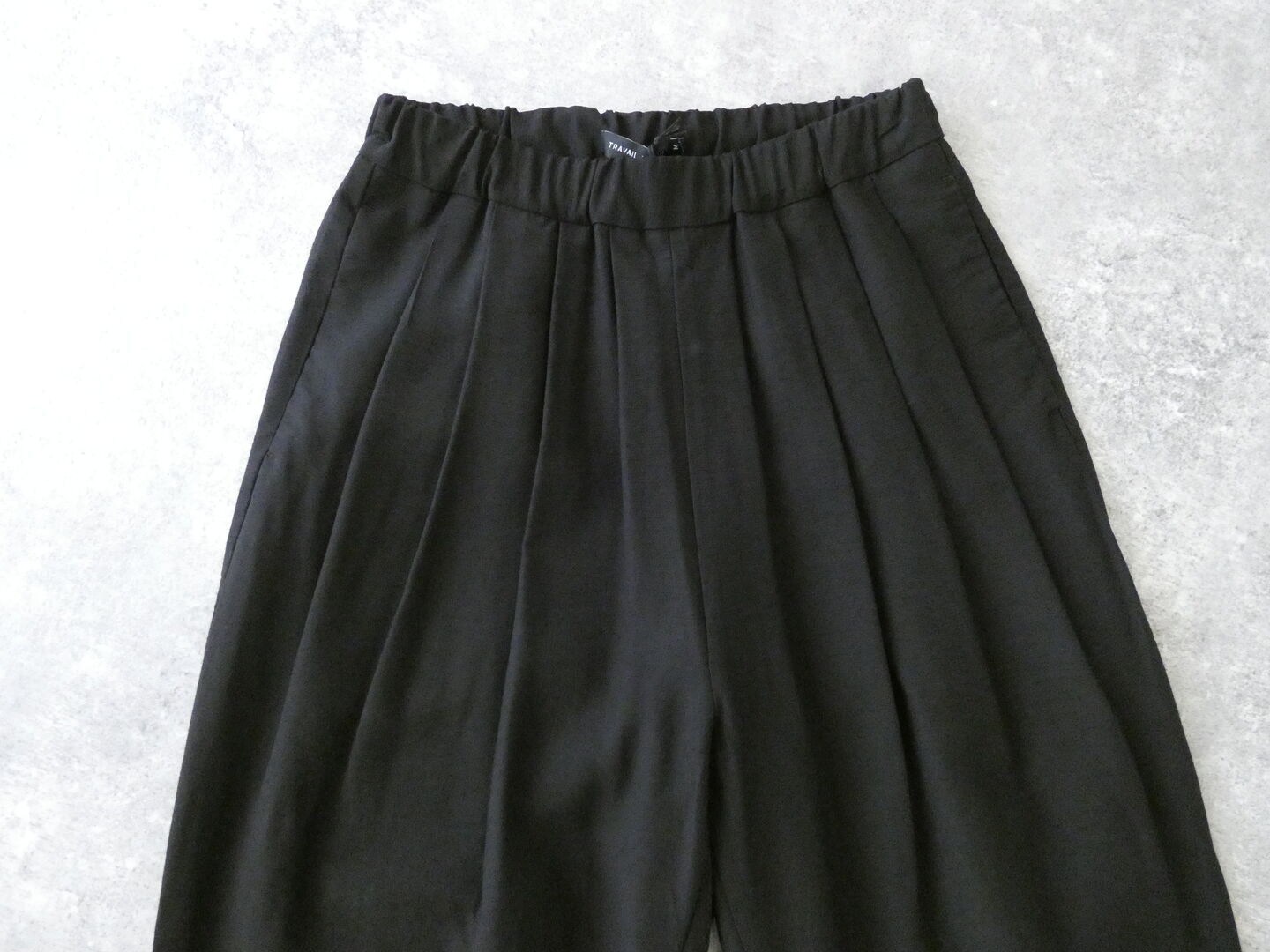 TRAVAIL MANUEL(トラバイユマニュアル) ヴィンテージツイル4タックジョッパーズの商品画像19