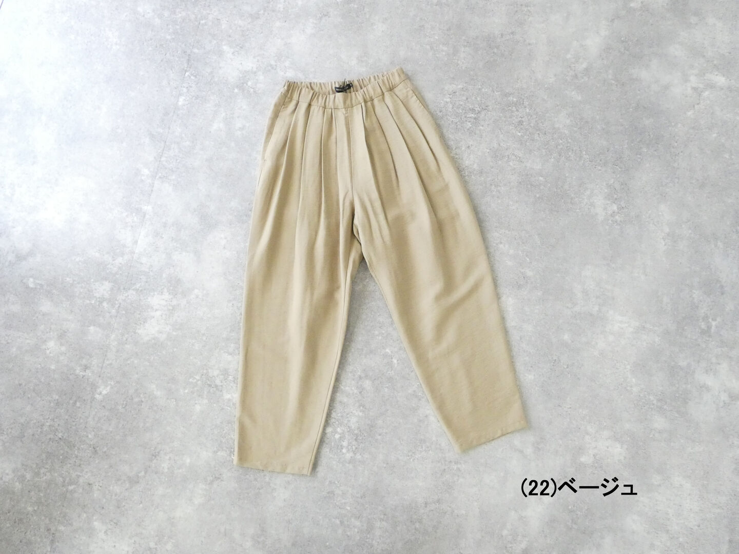 TRAVAIL MANUEL(トラバイユマニュアル) ヴィンテージツイル4タックジョッパーズの商品画像28