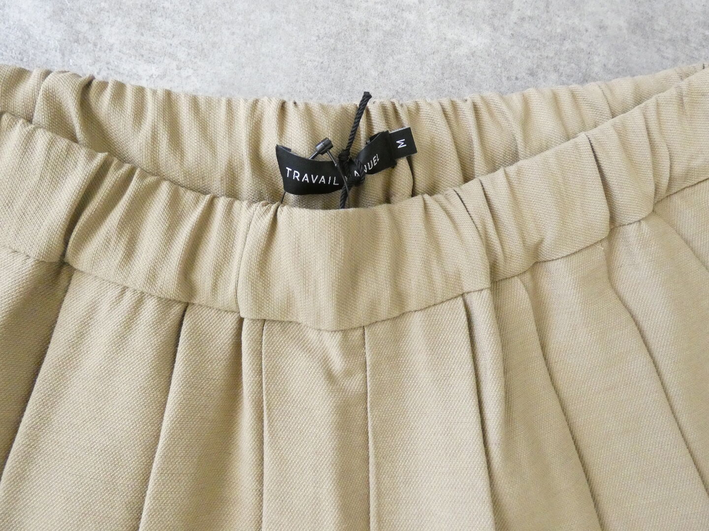 TRAVAIL MANUEL(トラバイユマニュアル) ヴィンテージツイル4タックジョッパーズの商品画像30