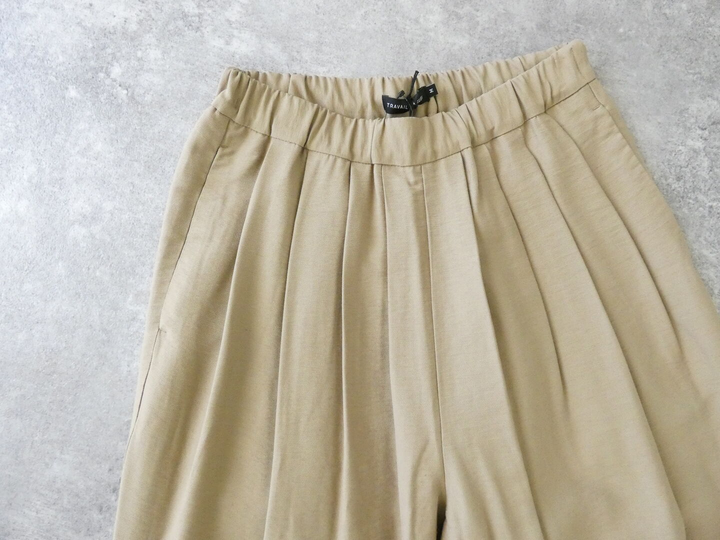 TRAVAIL MANUEL(トラバイユマニュアル) ヴィンテージツイル4タックジョッパーズの商品画像31