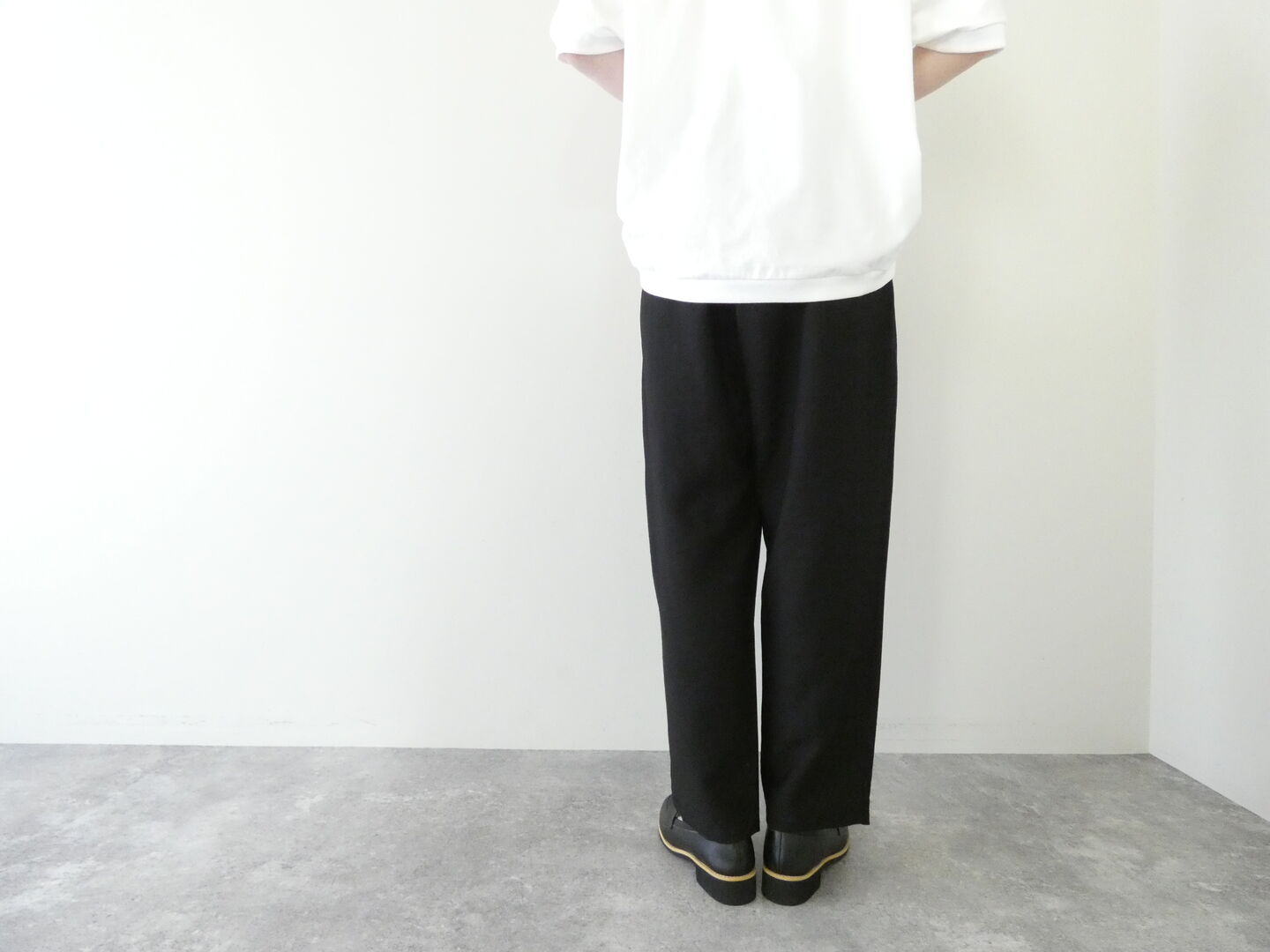 TRAVAIL MANUEL(トラバイユマニュアル) ヴィンテージツイル4タックジョッパーズの商品画像5