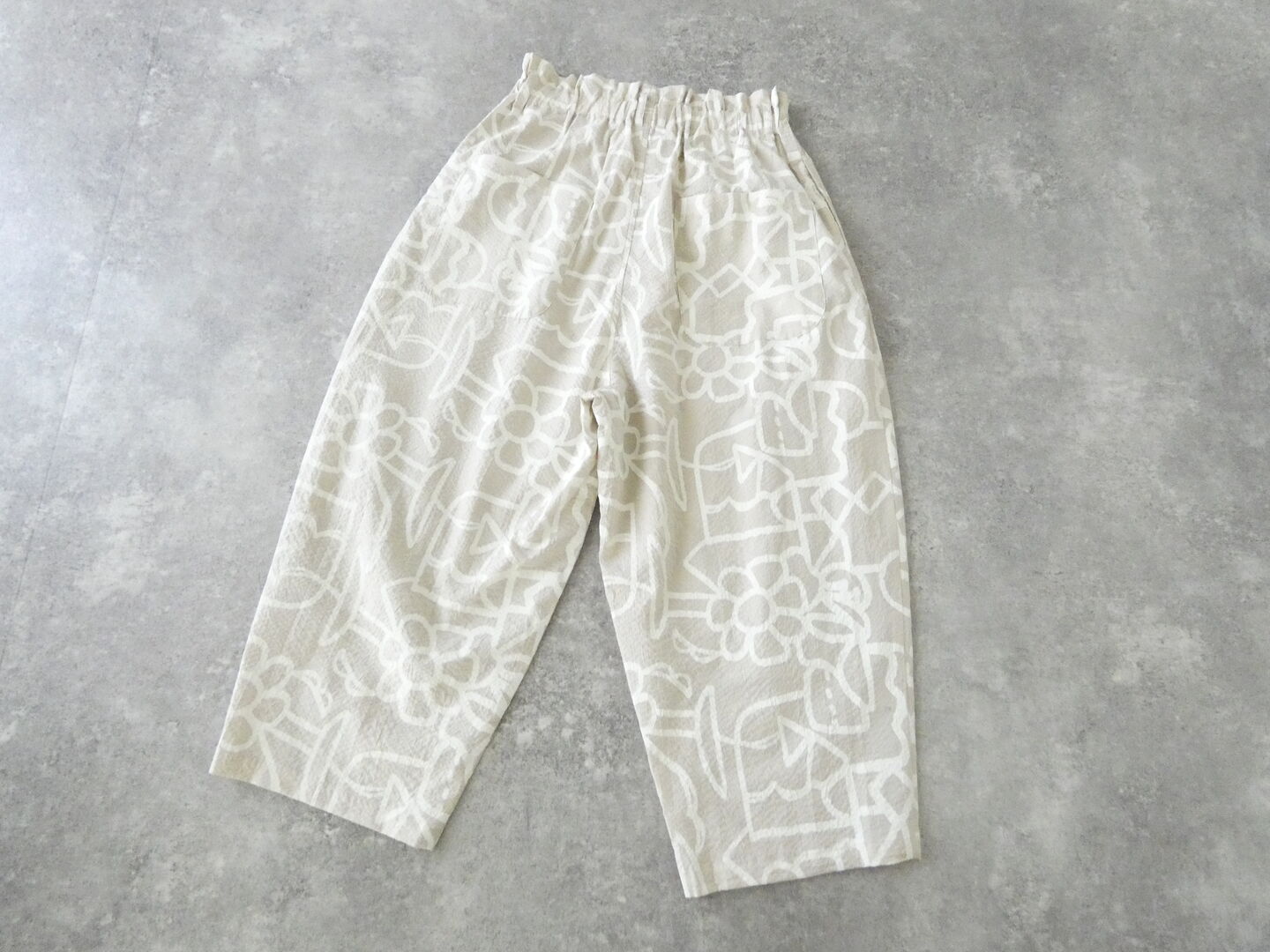 tumugu(ツムグ) コットンウェービープリントパンツの商品画像10