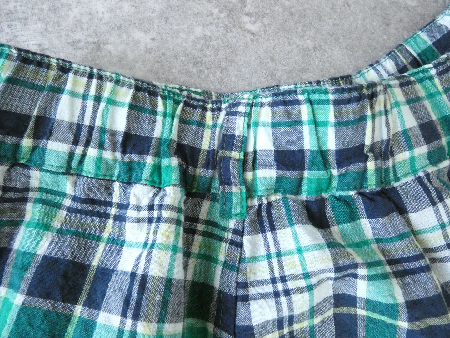 vb コットンマドラスチェックパネルスカートの商品画像32