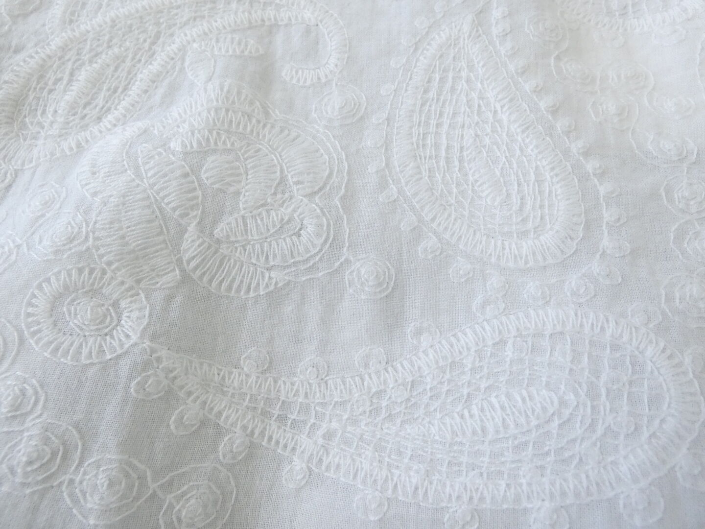 NOMBRE IMPAIR(ノンブルアンペール) 薄手綿ペイズリー刺繍フレンチブラウスの商品画像23