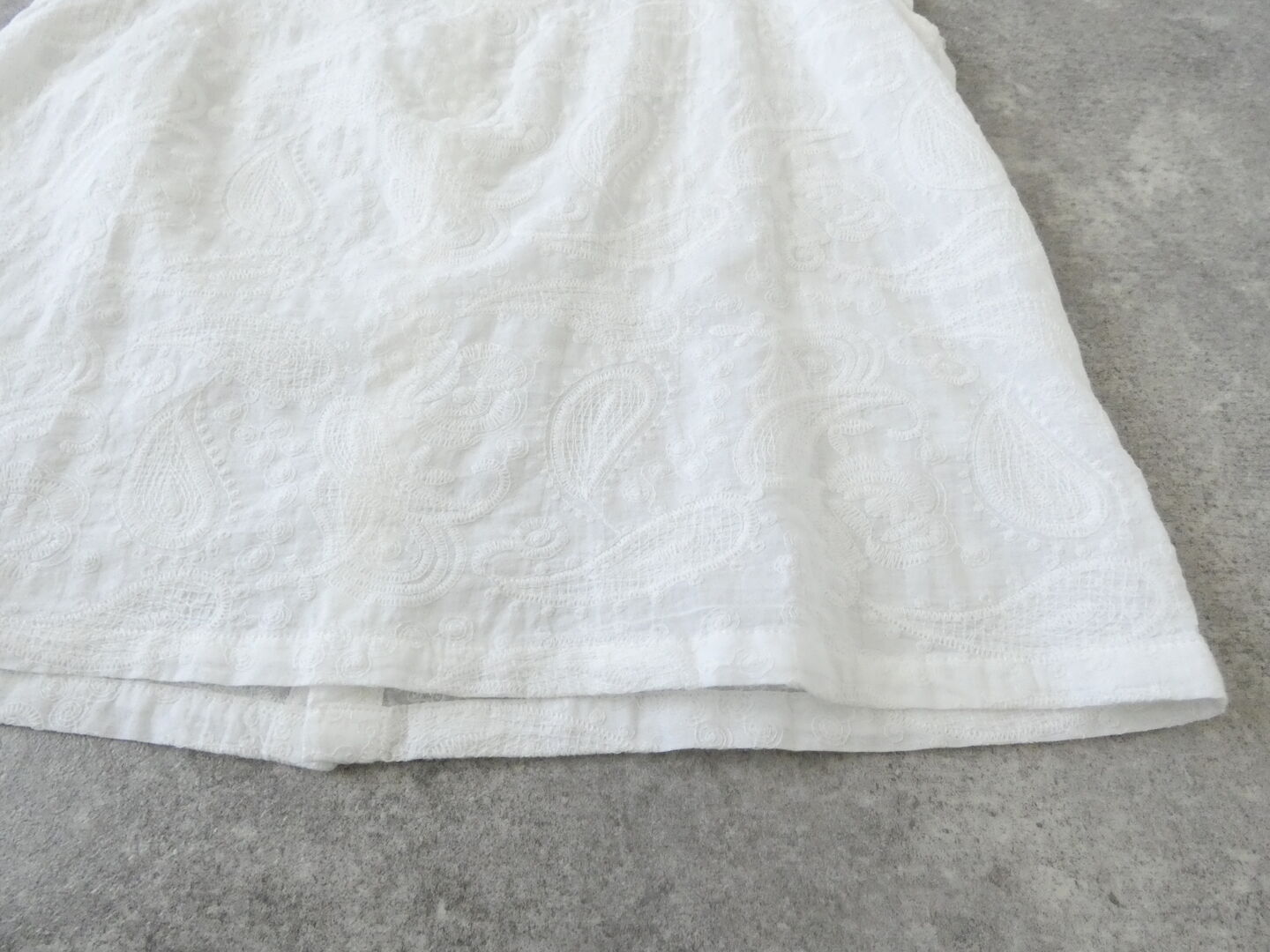 NOMBRE IMPAIR(ノンブルアンペール) 薄手綿ペイズリー刺繍フレンチブラウスの商品画像24