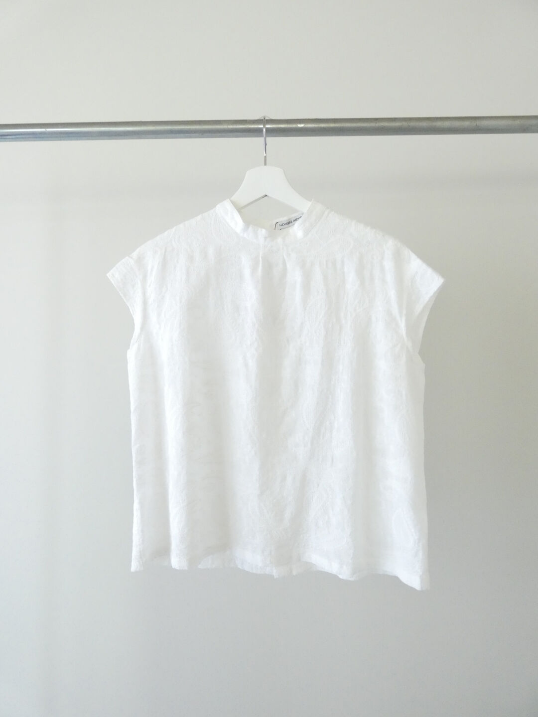 NOMBRE IMPAIR(ノンブルアンペール) 薄手綿ペイズリー刺繍フレンチブラウスの商品画像9