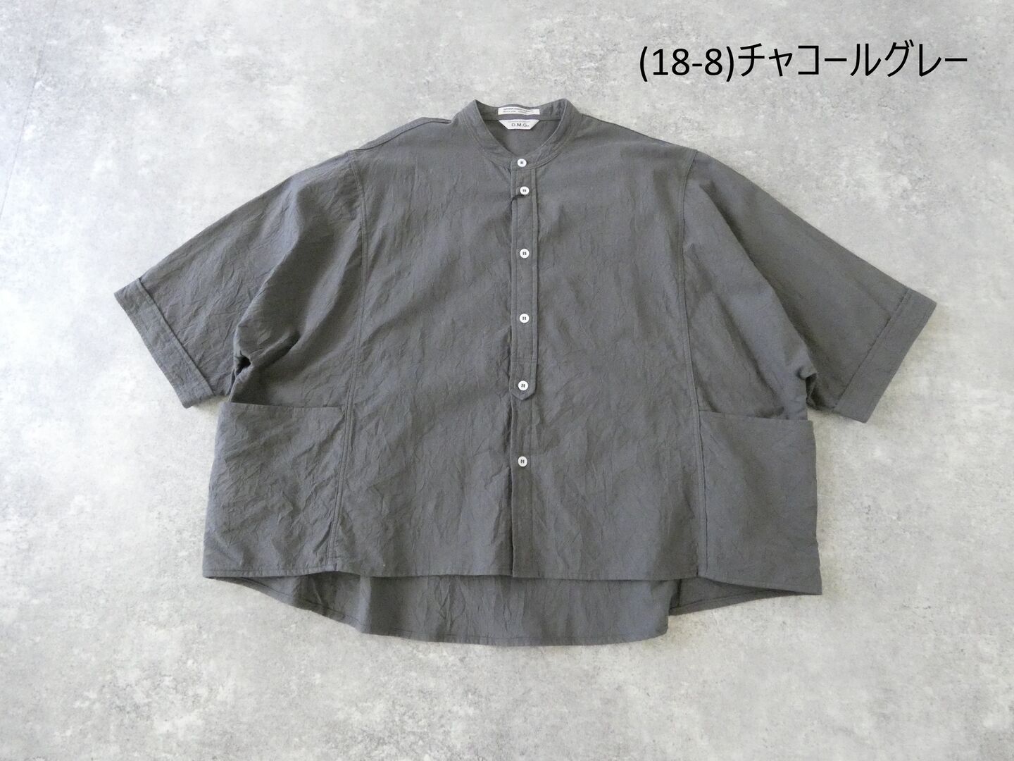 D.M.G.(ディーエムジー) サイドポケットワイドシャツの商品画像42