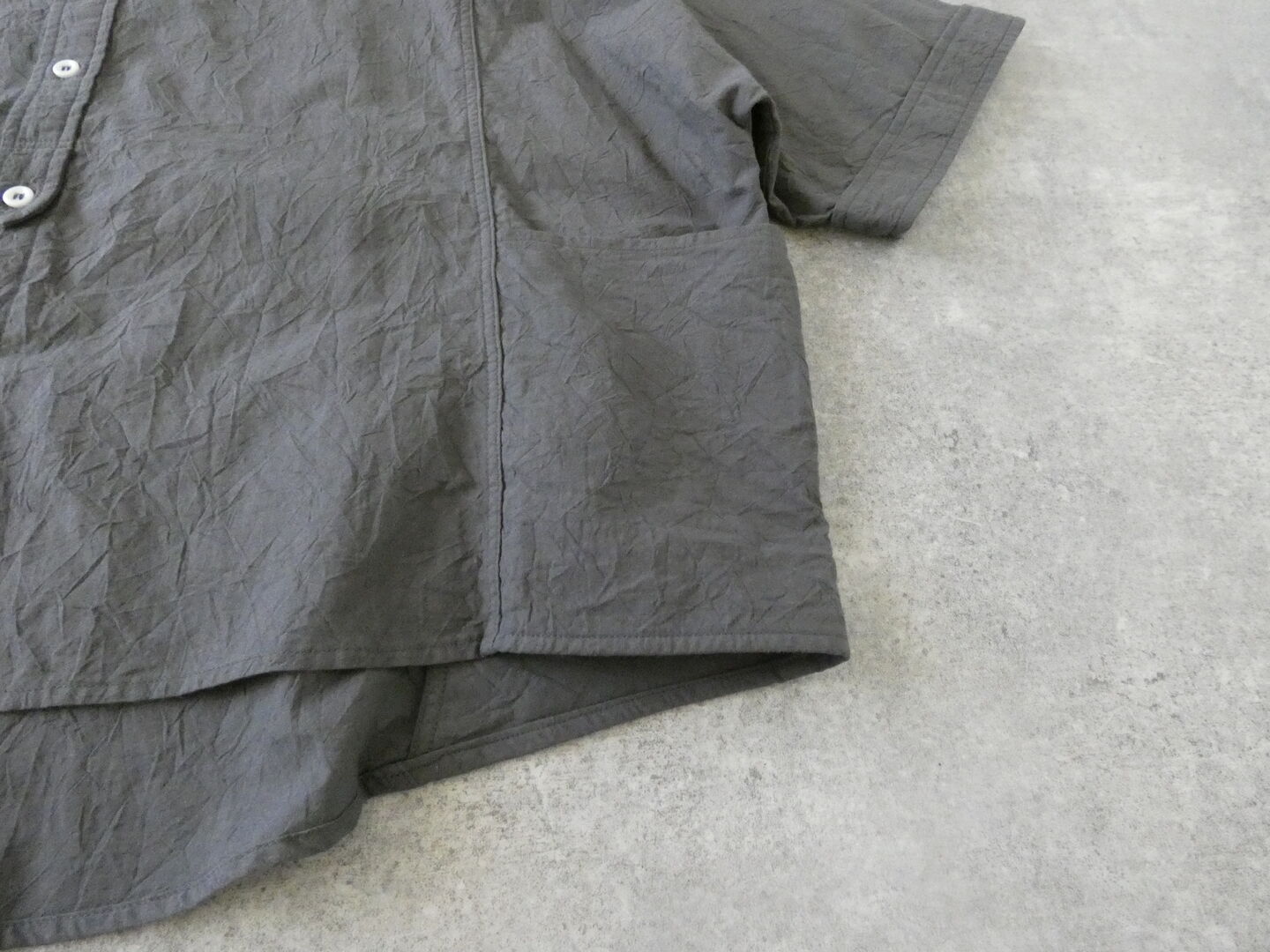 D.M.G.(ディーエムジー) サイドポケットワイドシャツの商品画像46