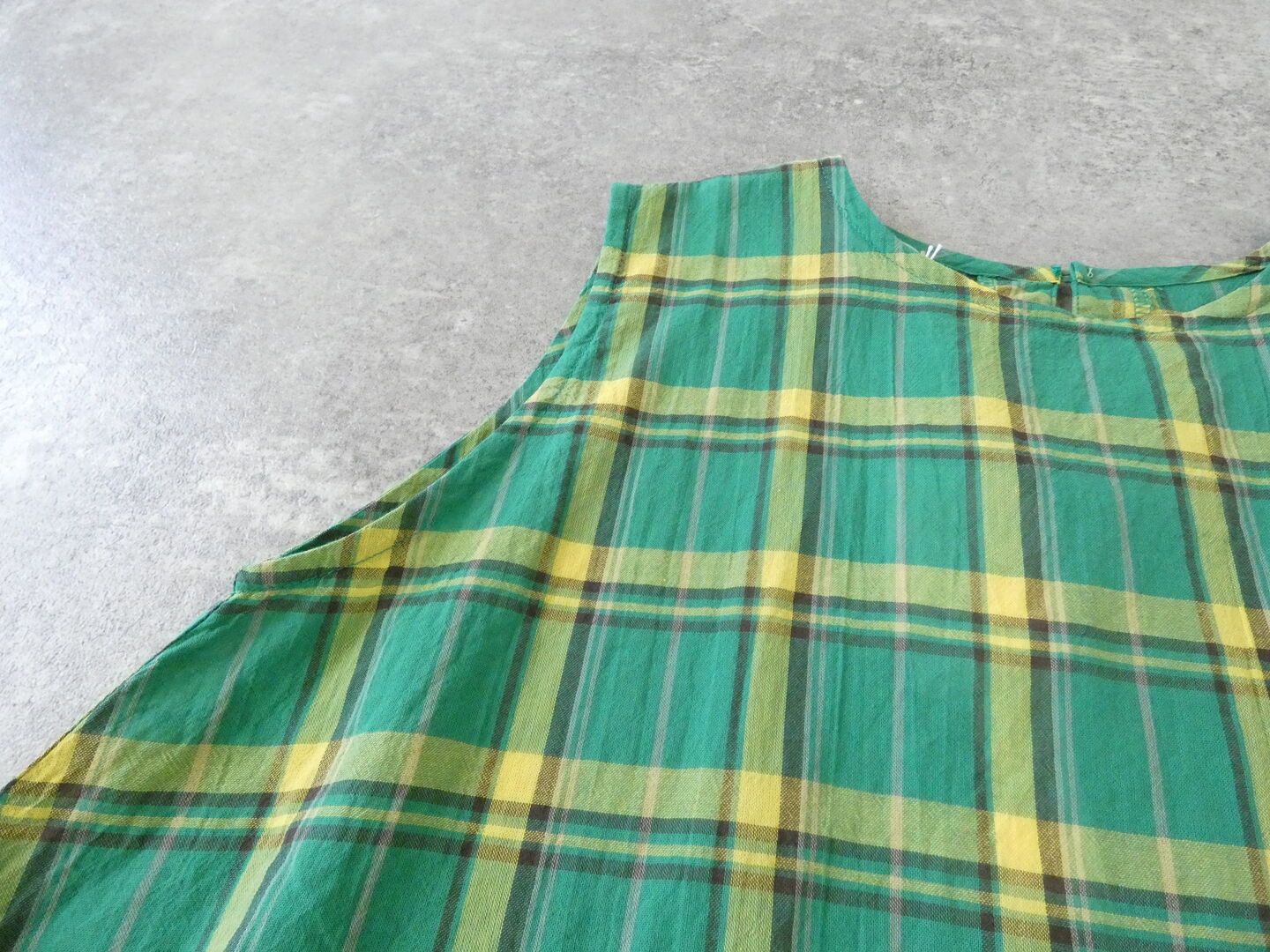ichi(イチ) ワッシャーチェックノースリプルオーバーの商品画像23