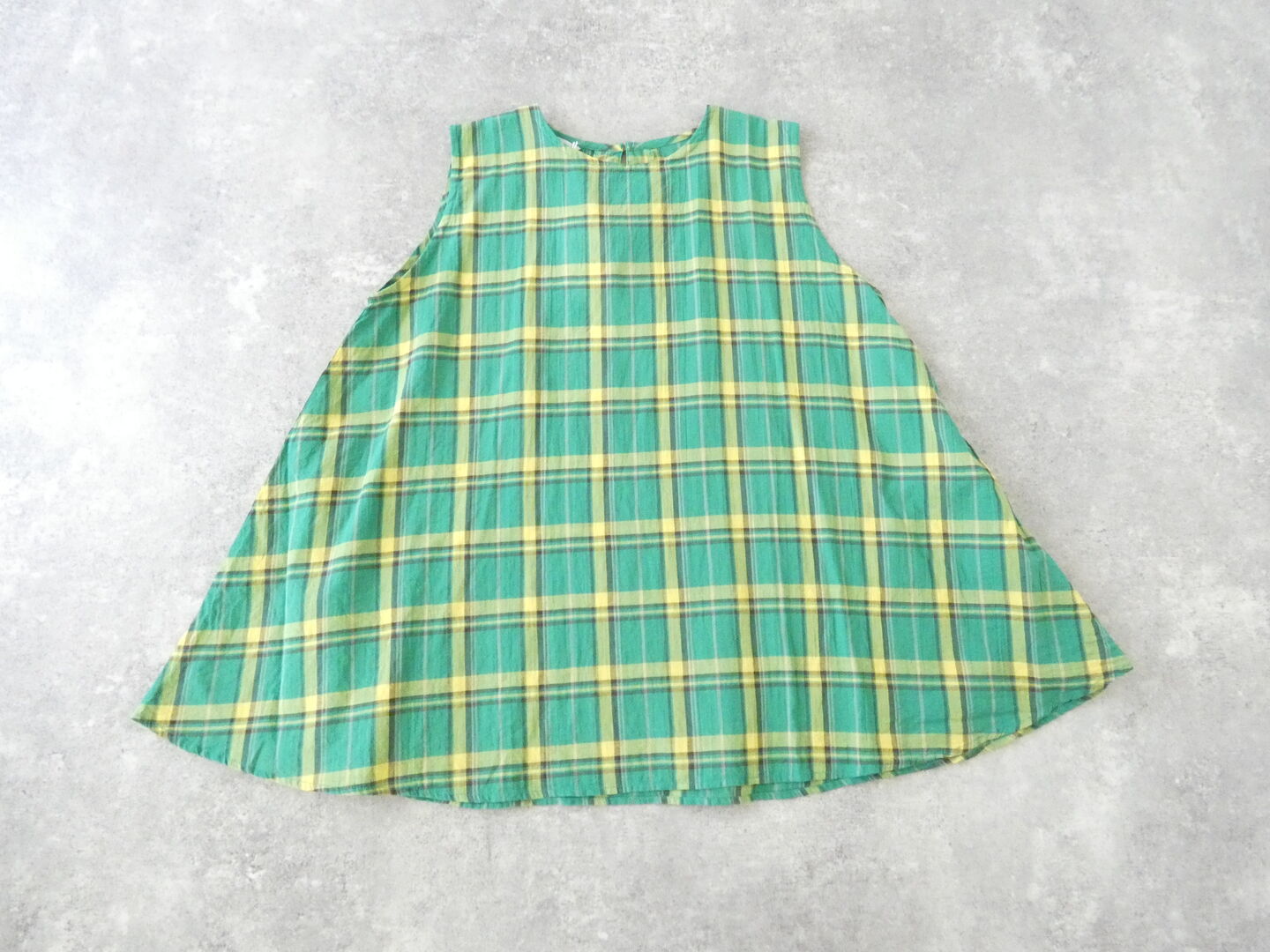 ichi(イチ) ワッシャーチェックノースリプルオーバーの商品画像3